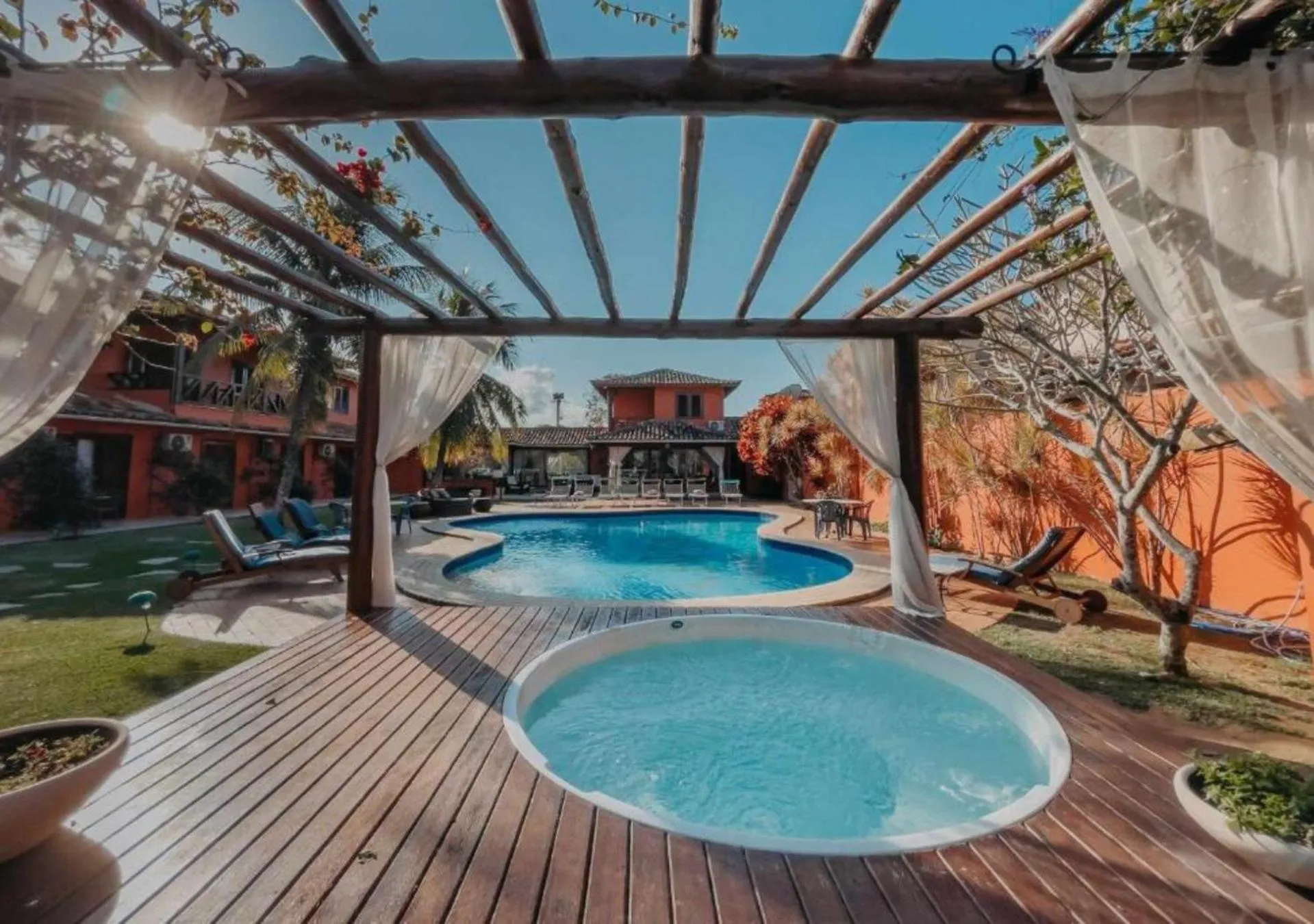 Patio in Pousada Sabledor