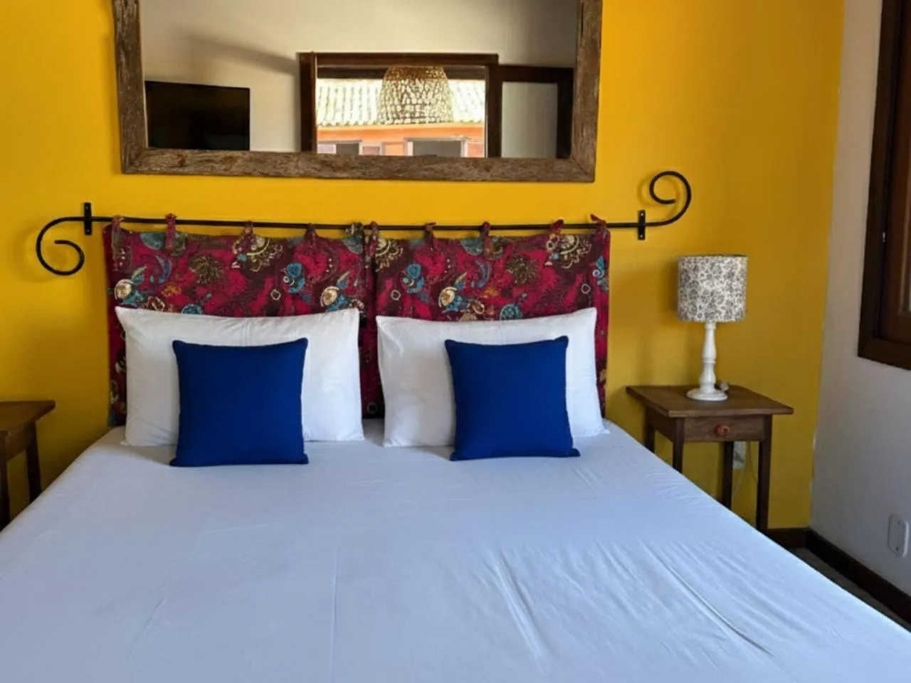 Bed in Pousada Sabledor