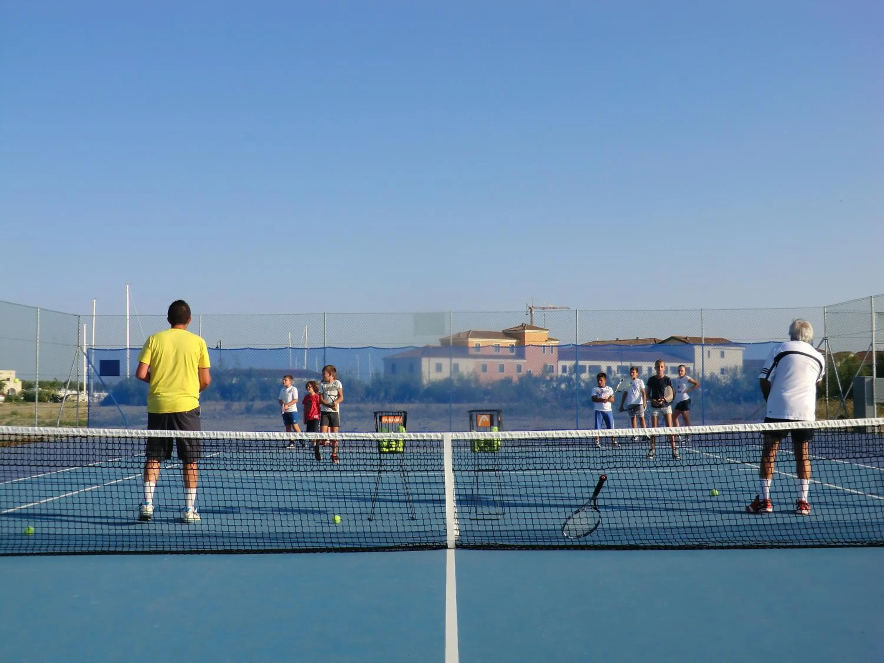 Tennis court in Marinagri Greenblu Hotel