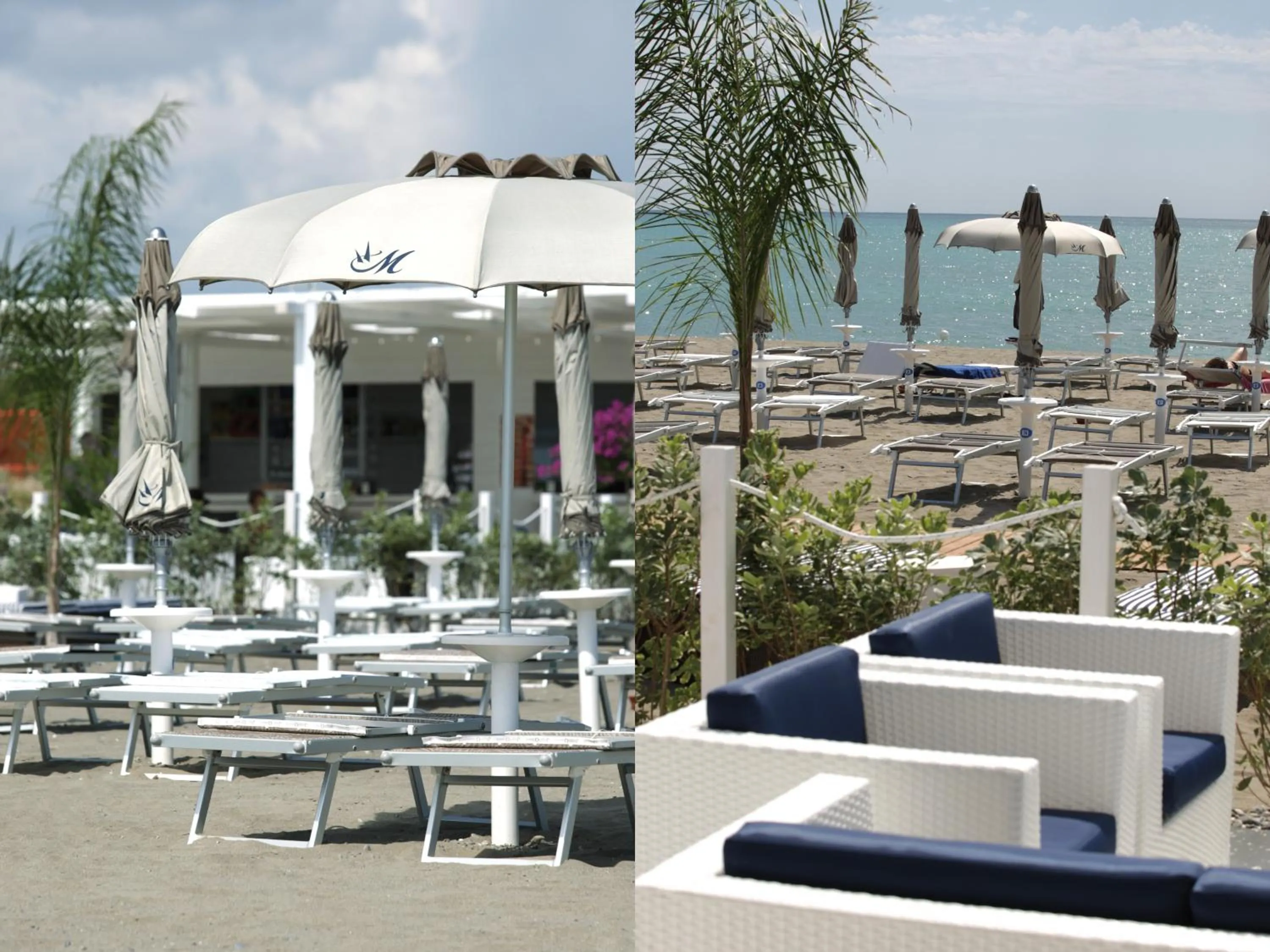 Beach in Marinagri Greenblu Hotel