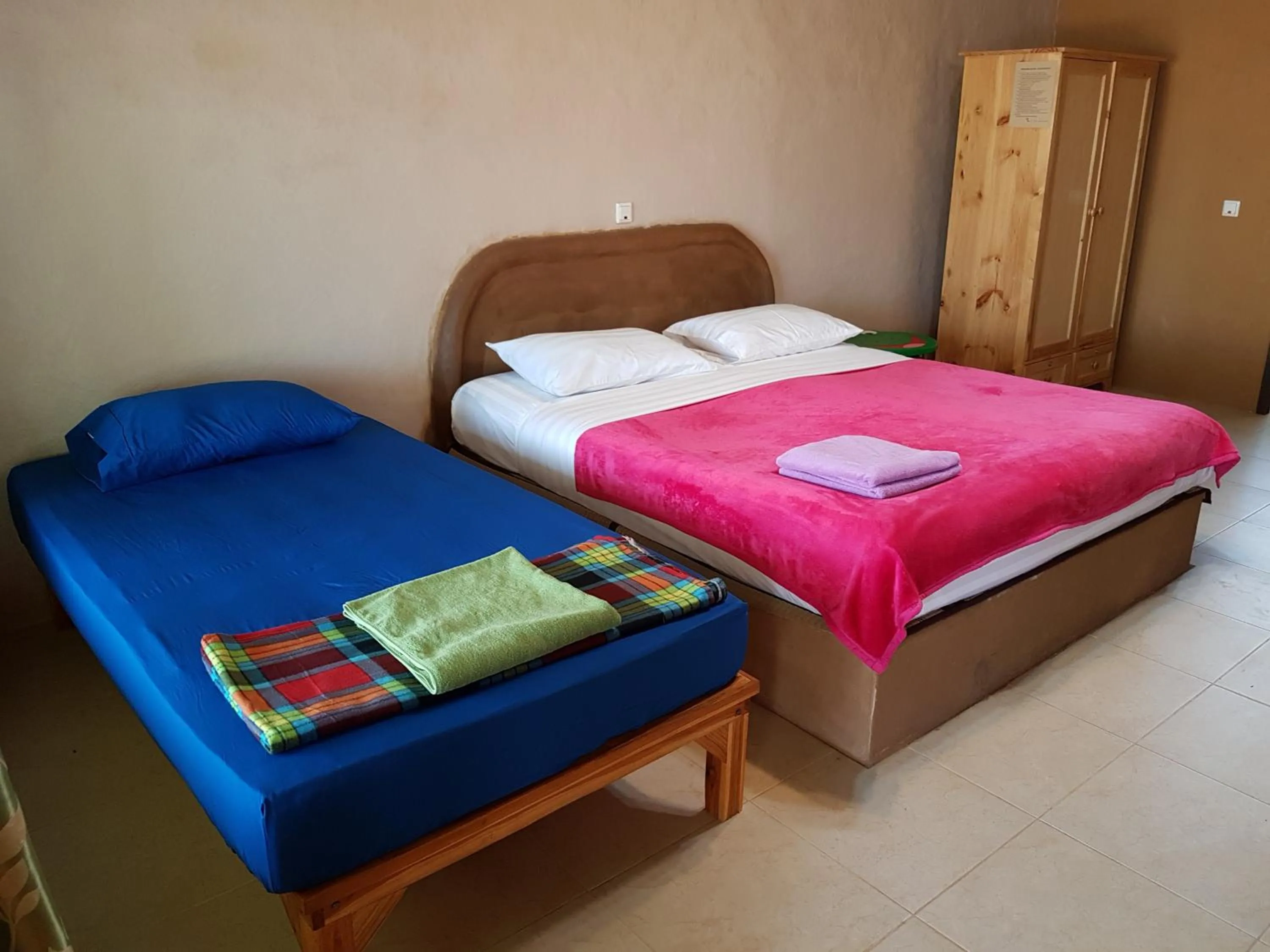 Bed in Baandin resort