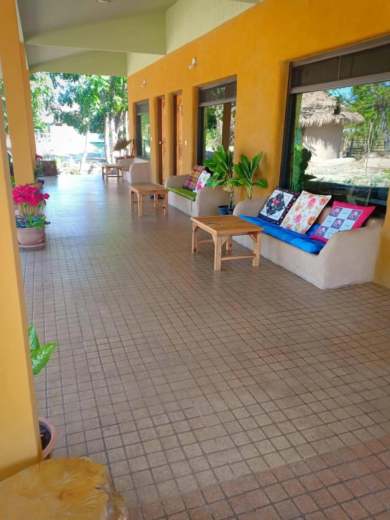 Balcony/Terrace in Baandin resort