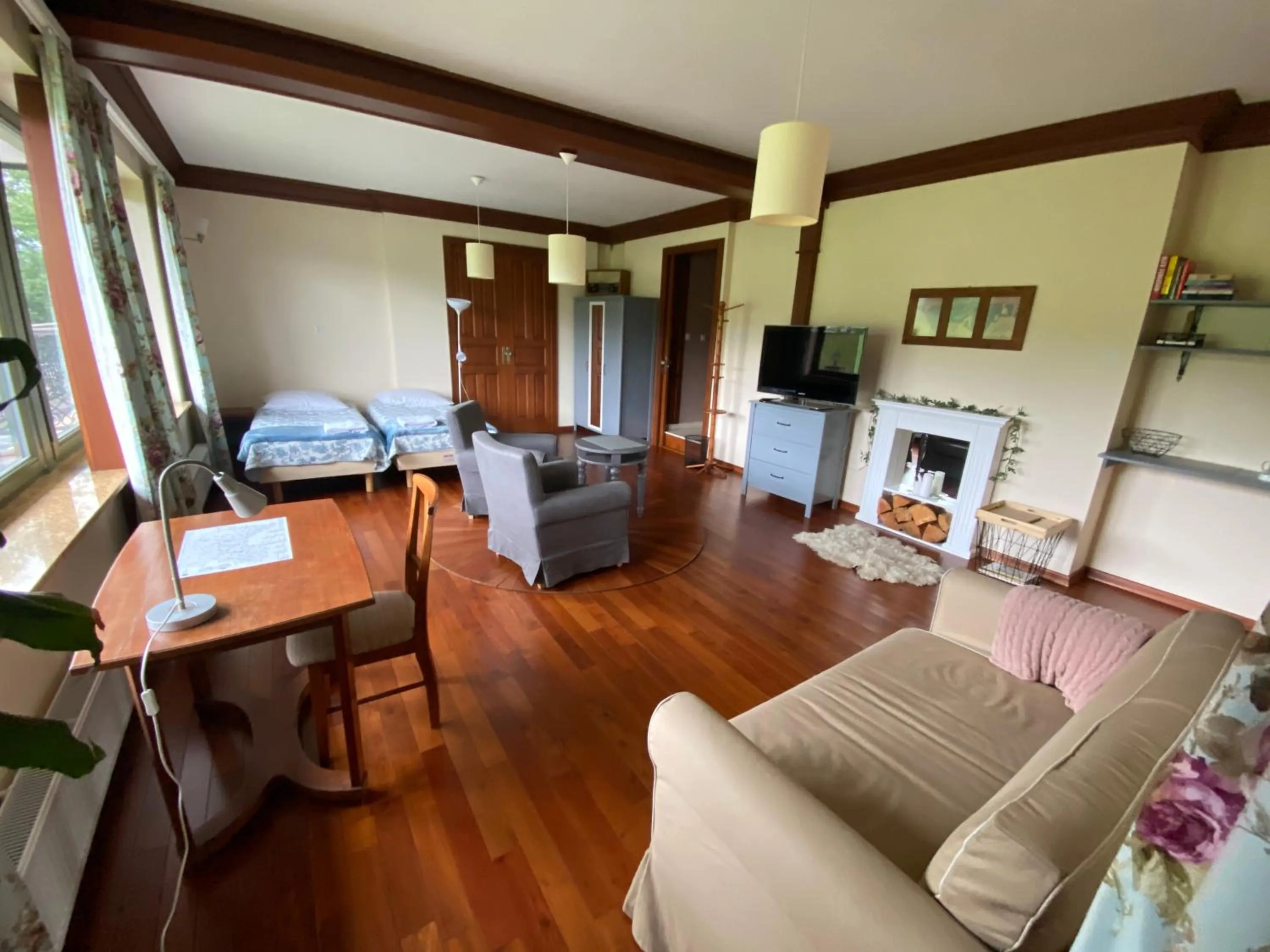 Seating area in Apolonia Willa