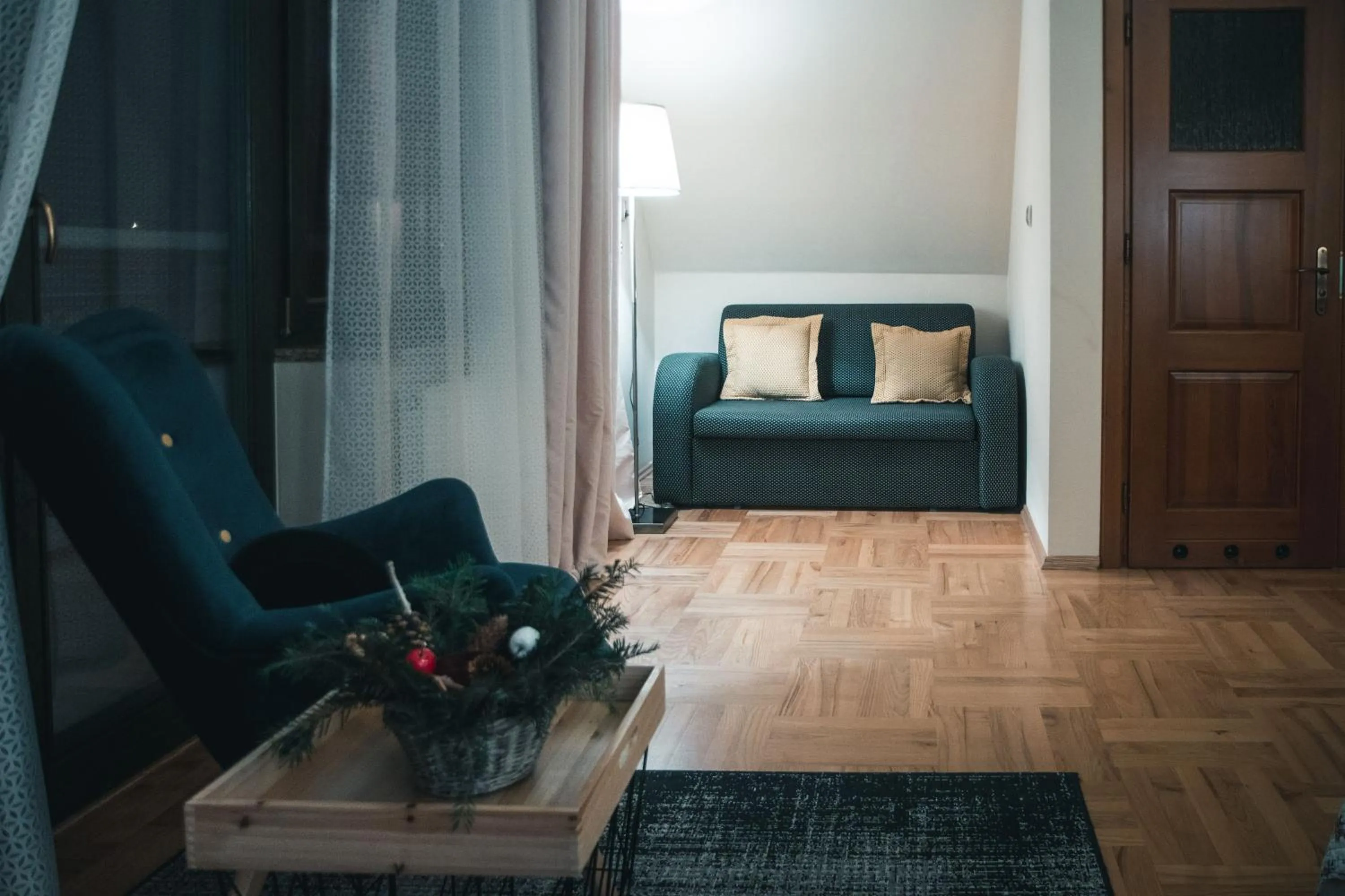 Seating area in Apolonia Willa