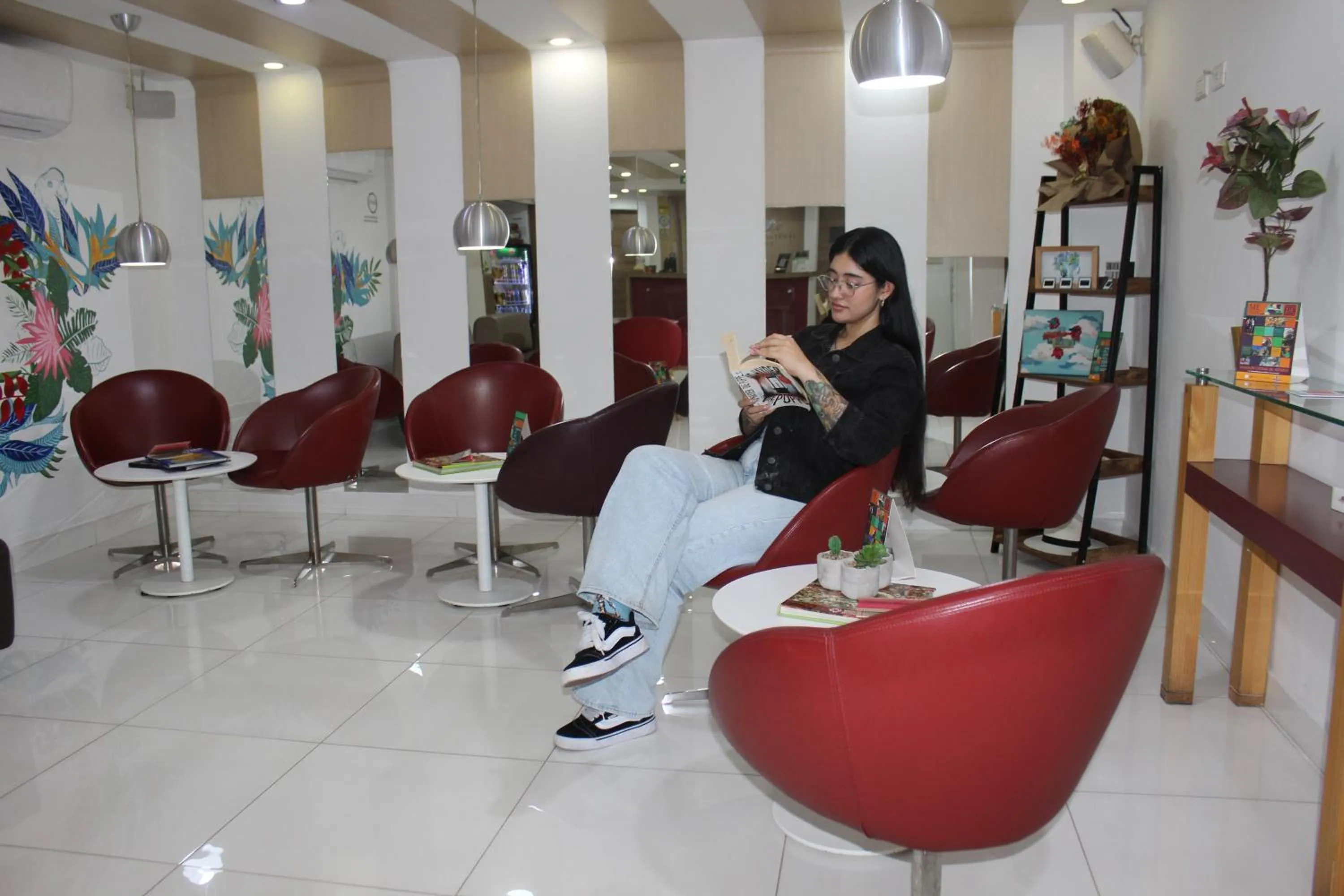 Lobby or reception in Hotel Florencia Plaza