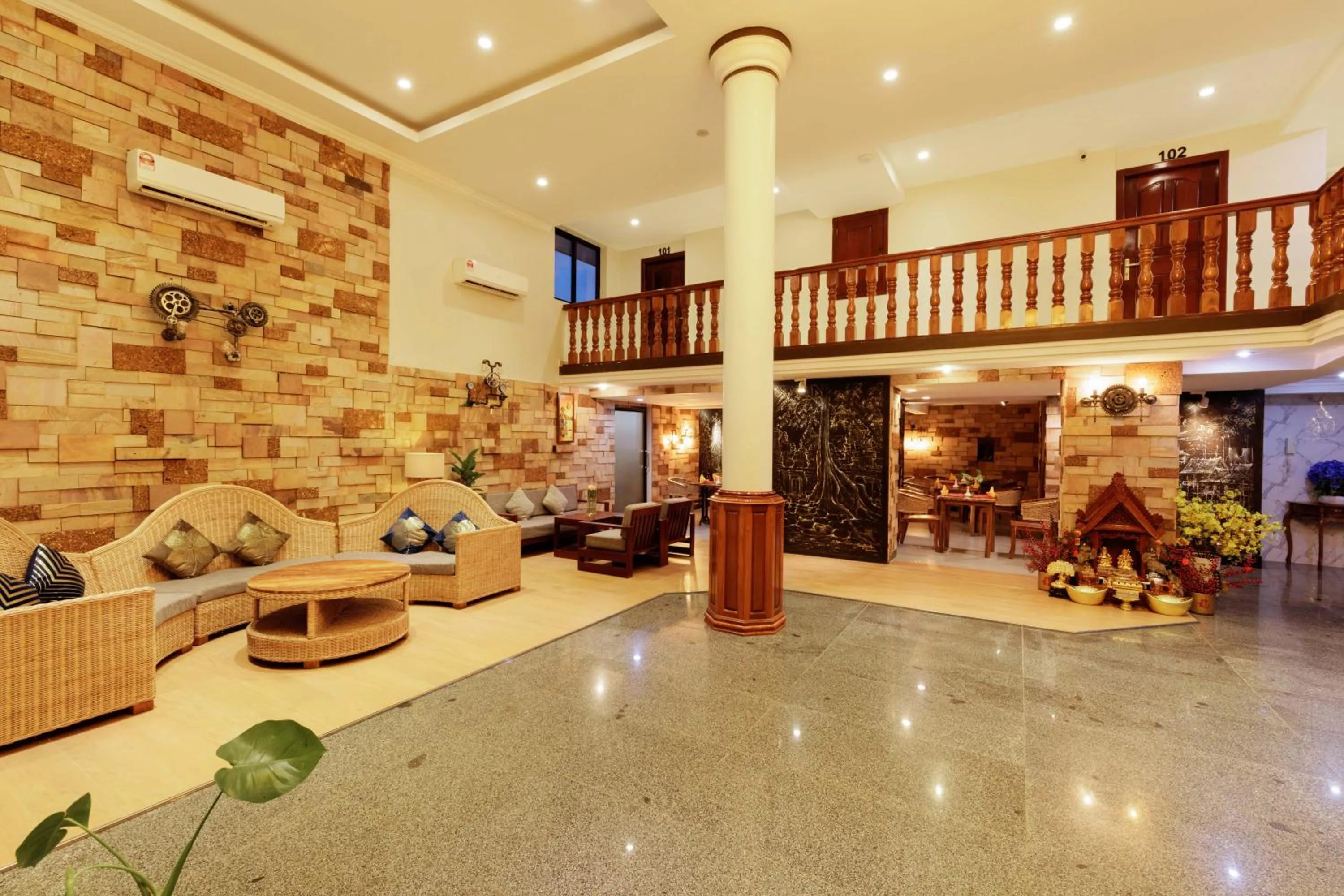 Lobby or reception in Ratana Angkor Hotel