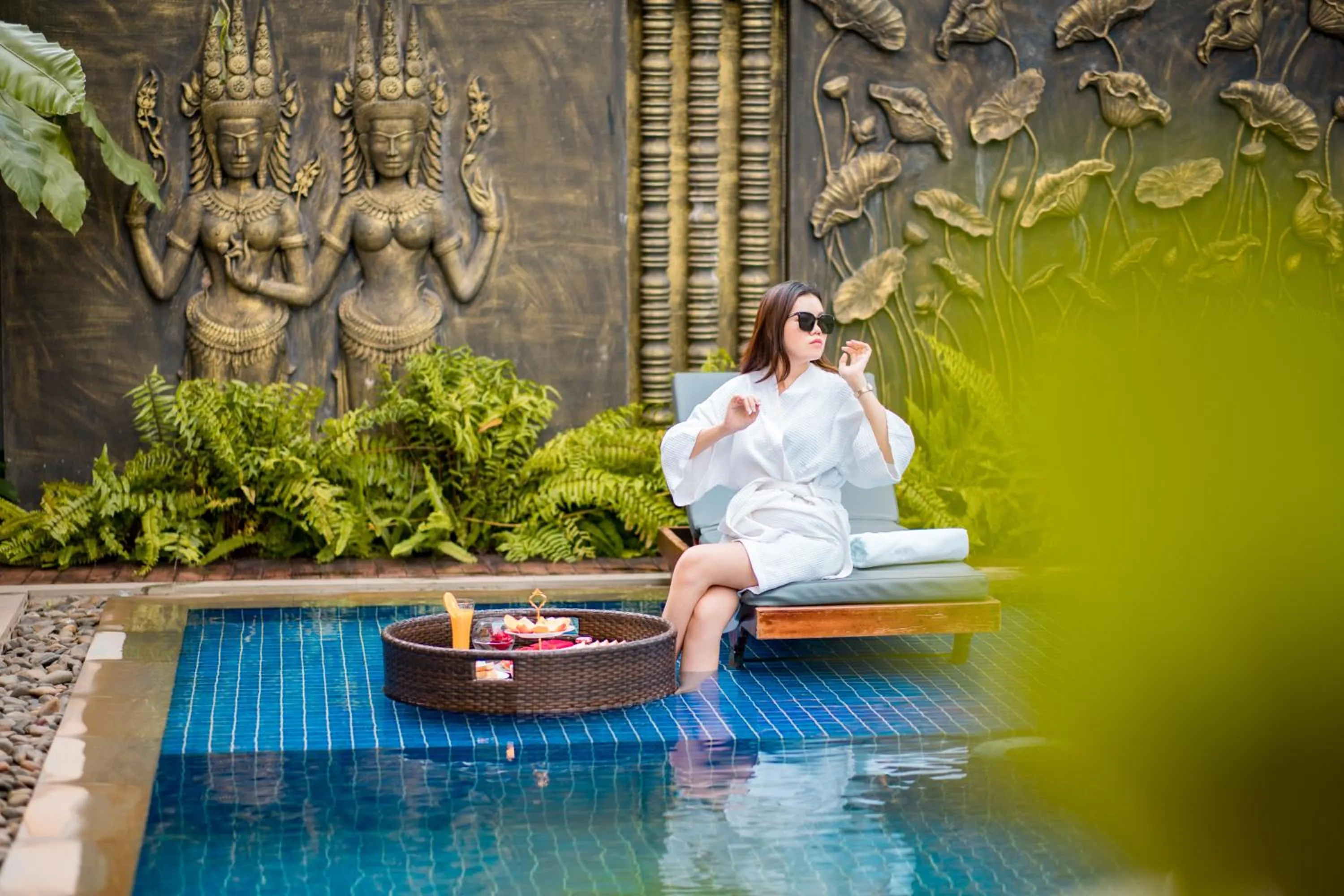 Swimming pool in Ratana Angkor Hotel