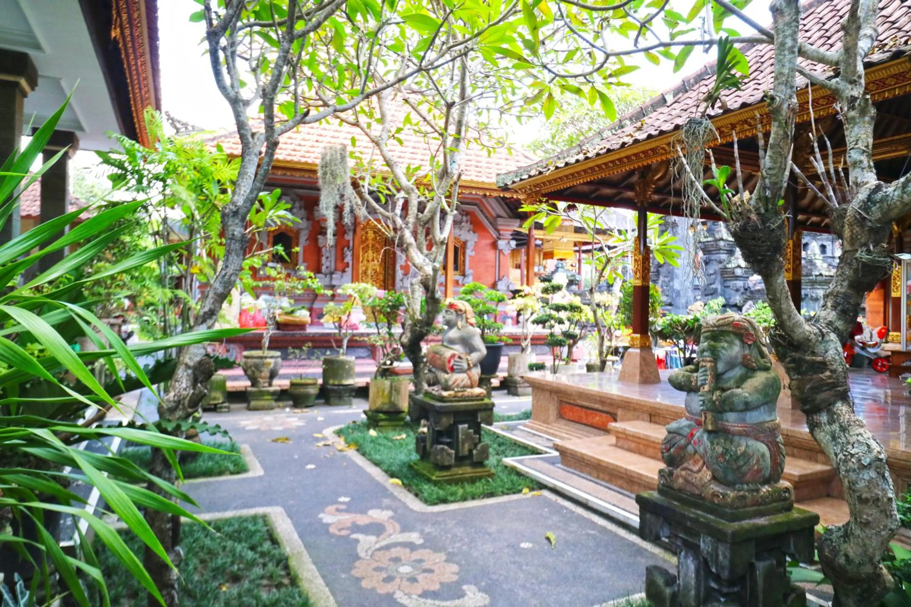 Garden in Jungut Guest House Ubud