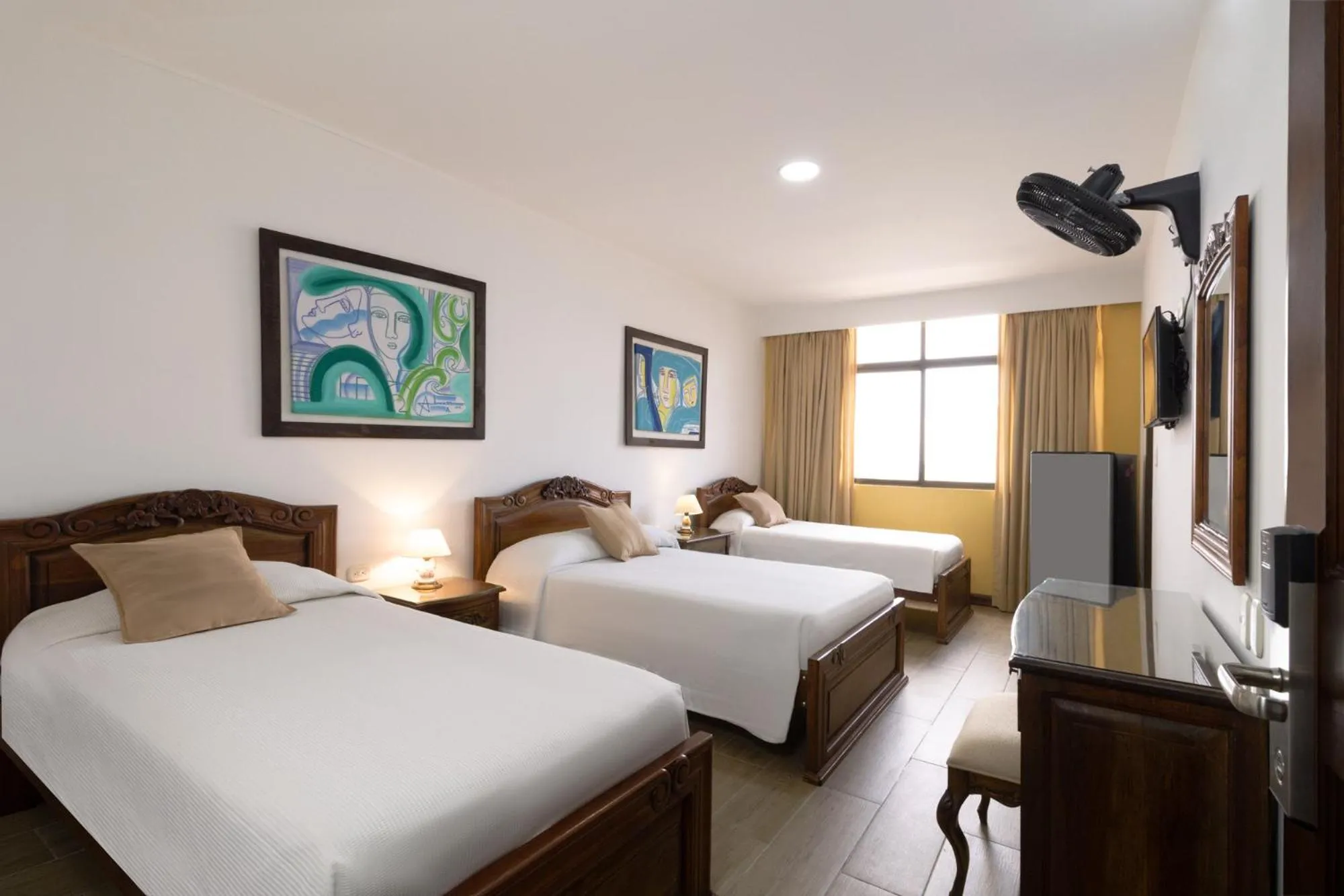 Bed in El Gran Hotel de Pereira