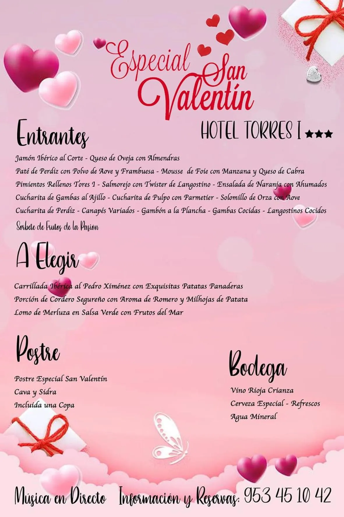 Dinner in Hotel Torres I