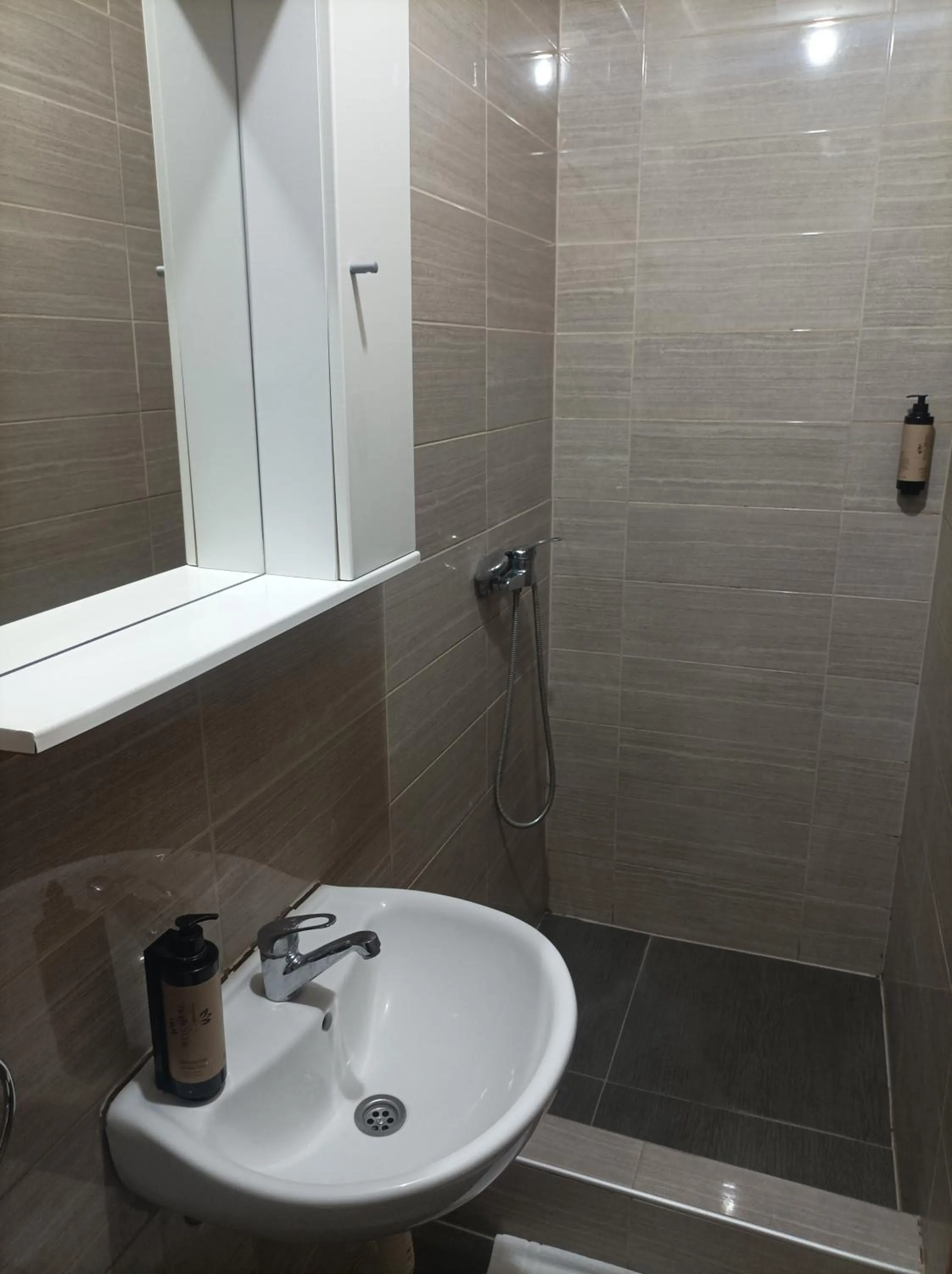 Shower in Hotel Storia