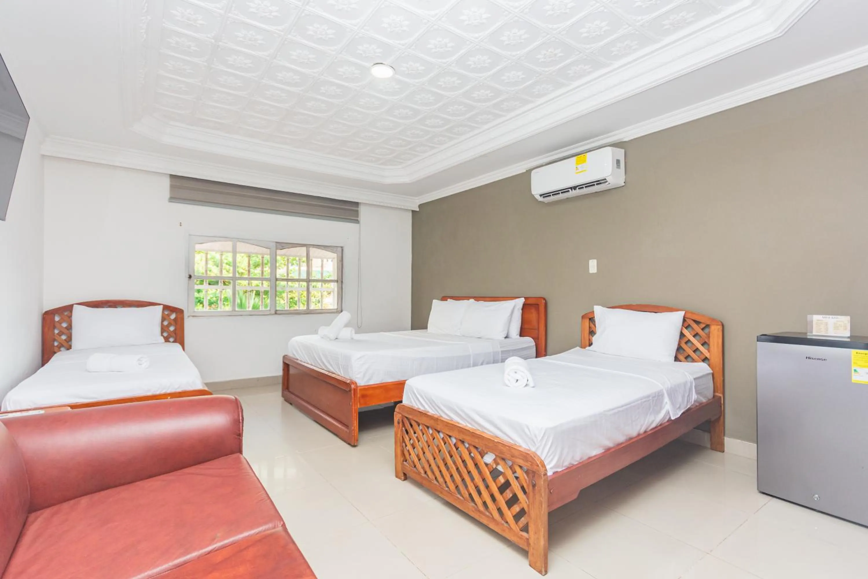 Bed in Hotel Baluarte Cartagena Boutique