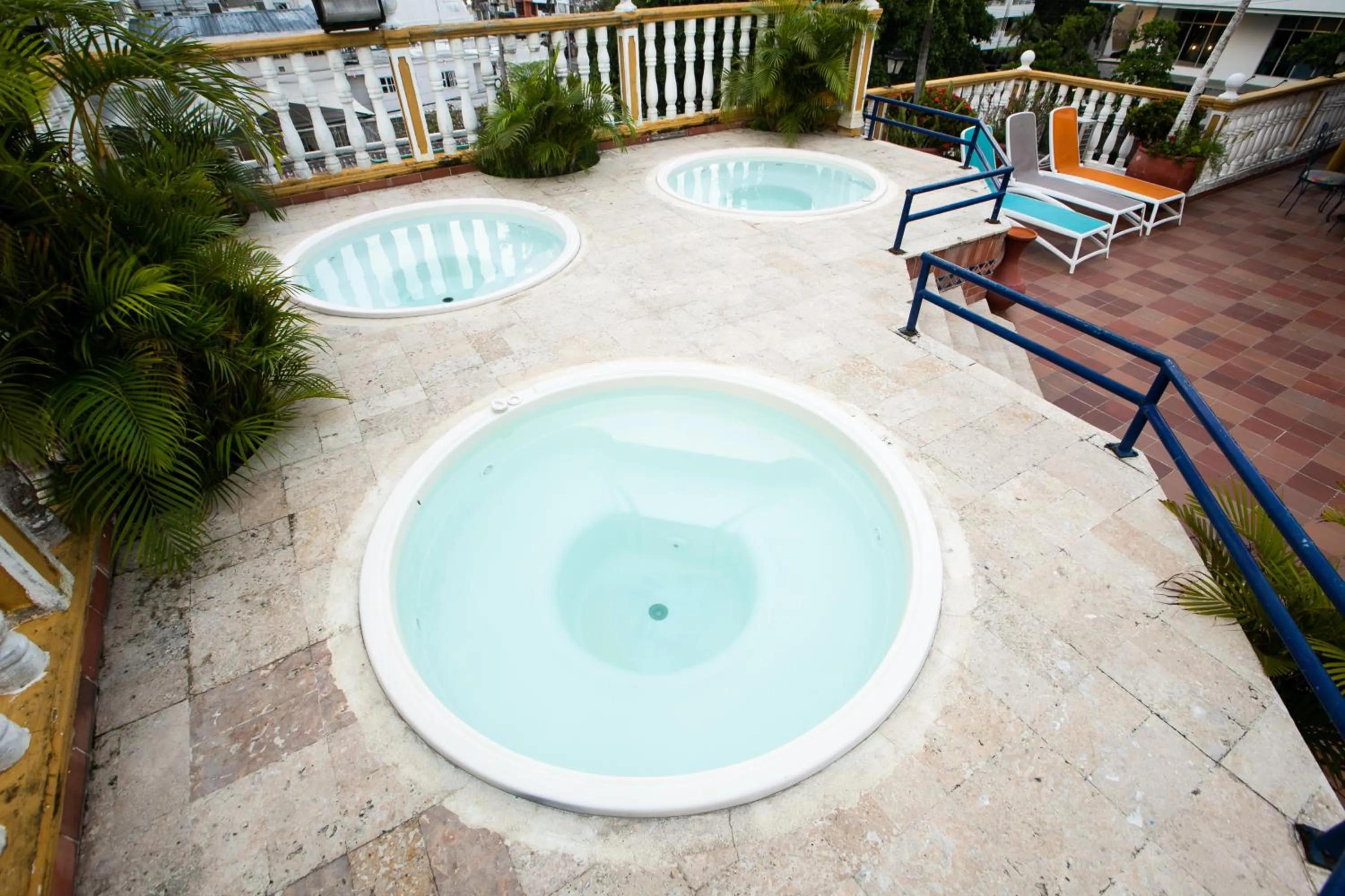 Solarium in Hotel Baluarte Cartagena Boutique