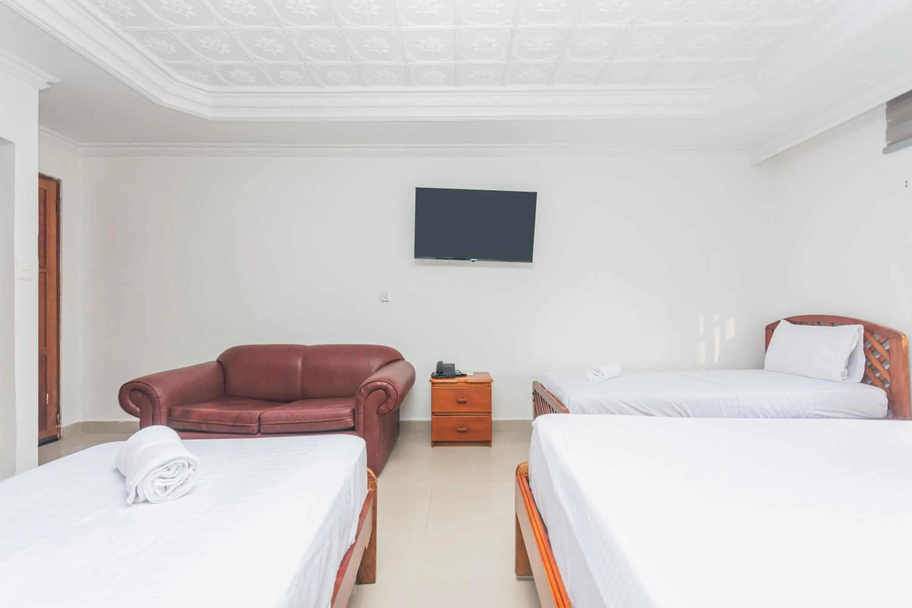 Bed in Hotel Baluarte Cartagena Boutique