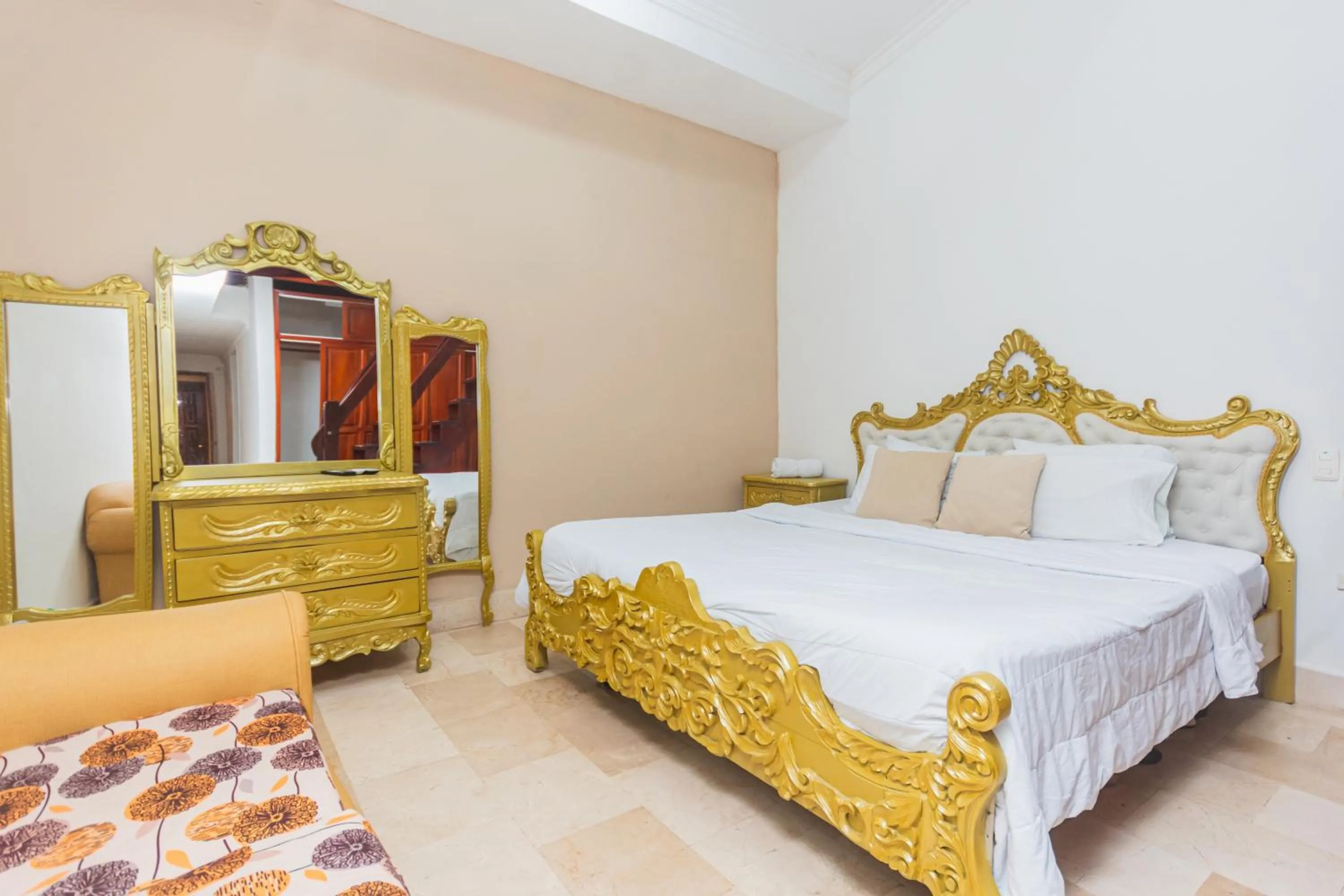 Bed in Hotel Baluarte Cartagena Boutique