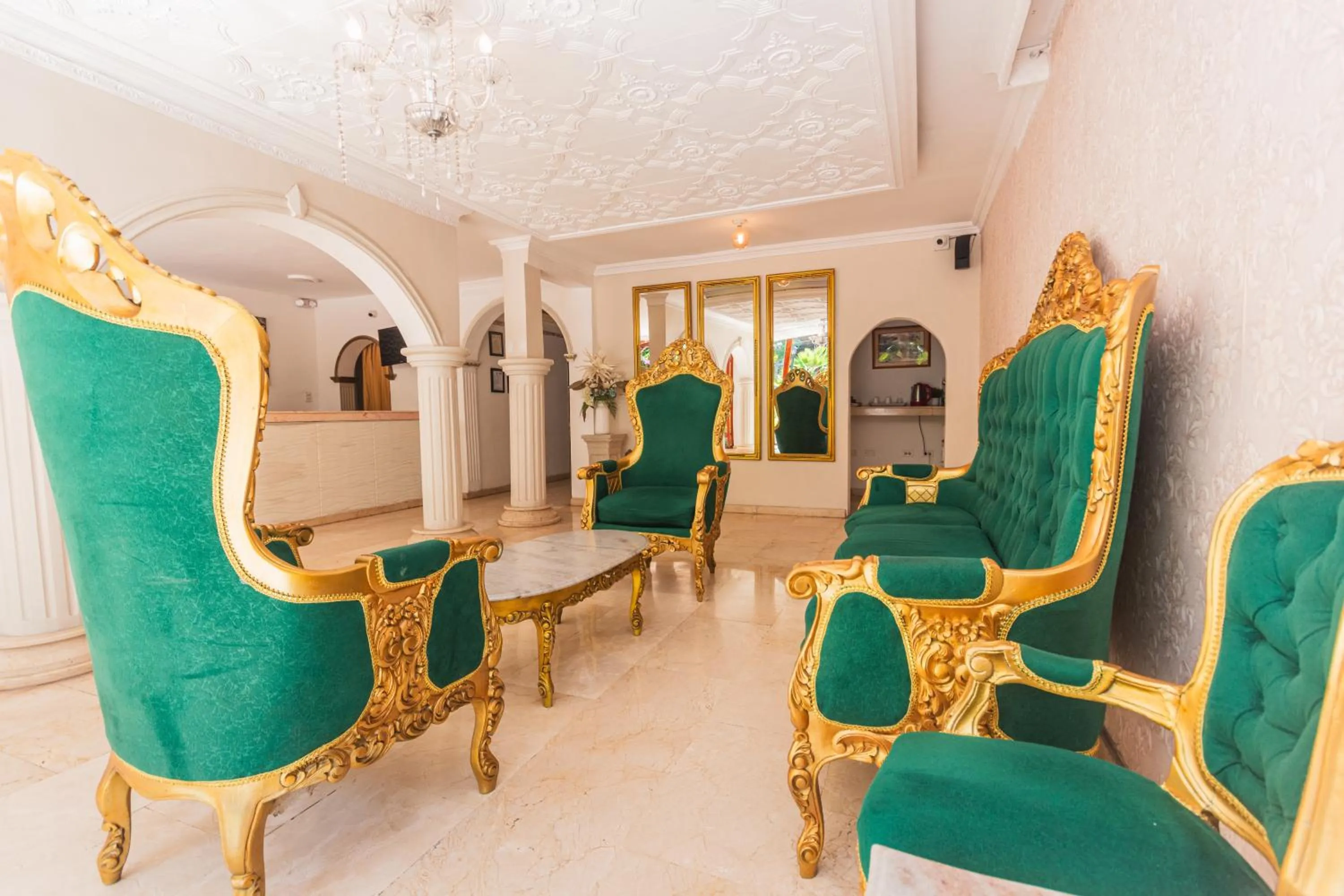 Lobby or reception in Hotel Baluarte Cartagena Boutique