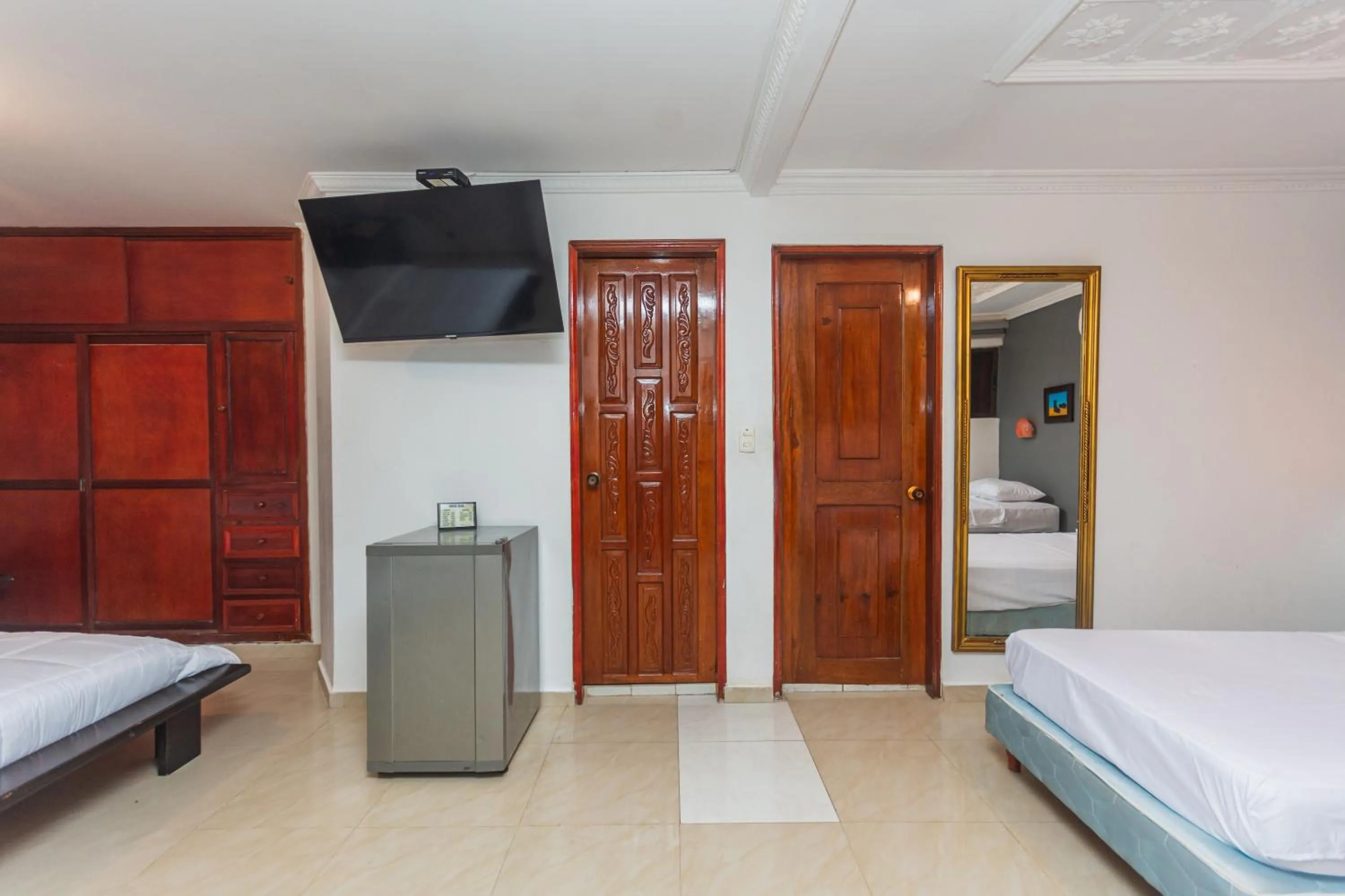 Bed in Hotel Baluarte Cartagena Boutique