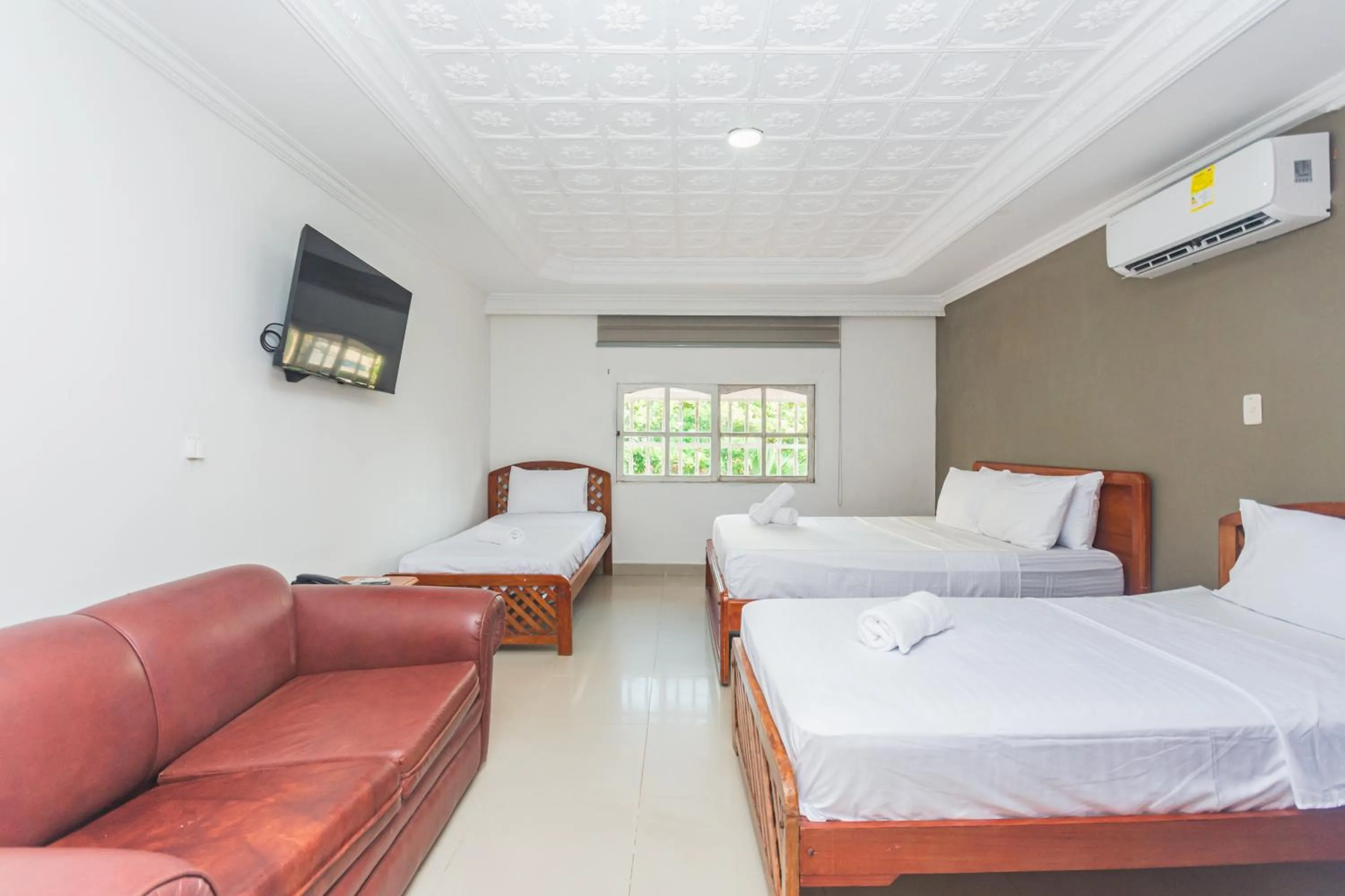 Bed in Hotel Baluarte Cartagena Boutique