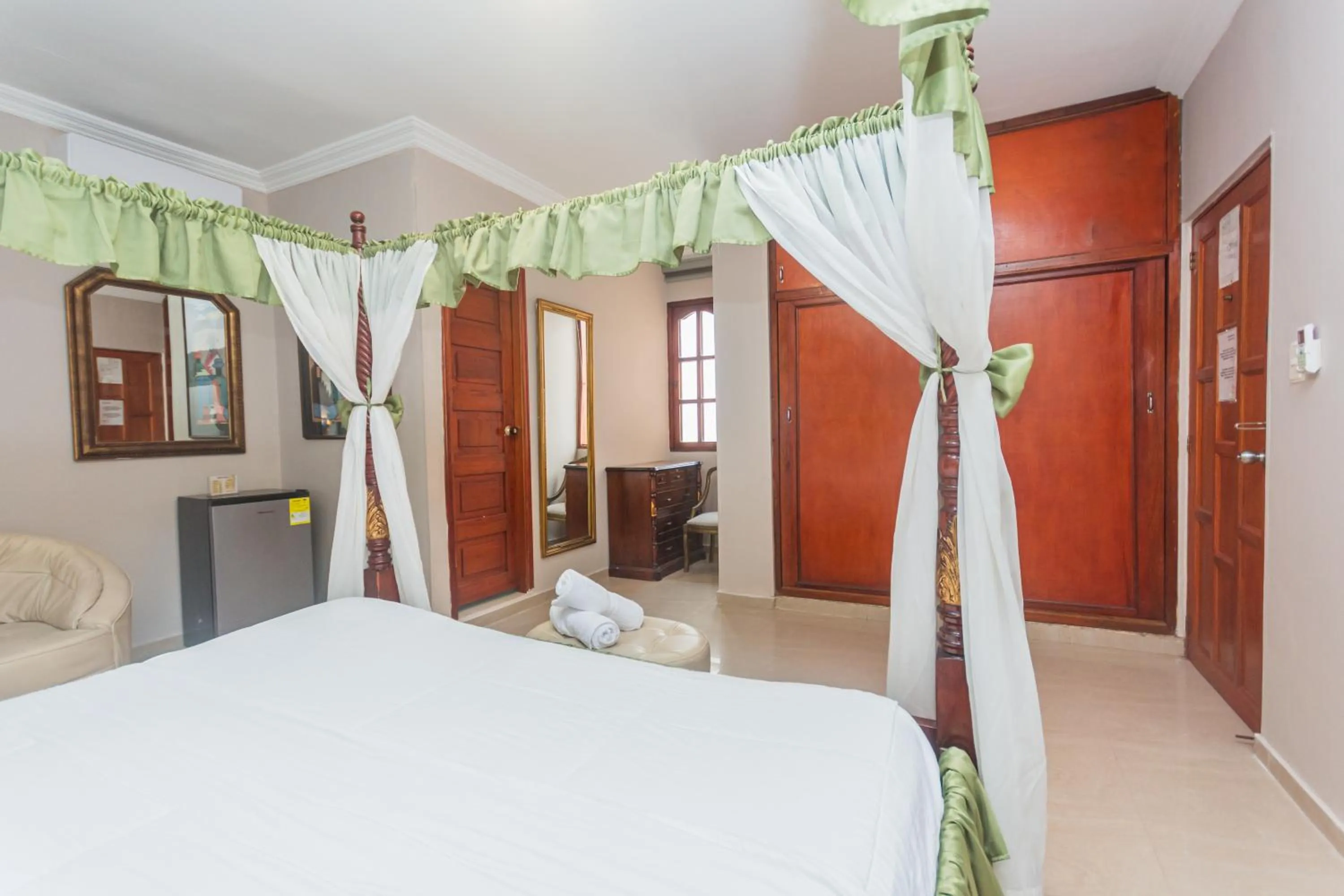 Bed in Hotel Baluarte Cartagena Boutique