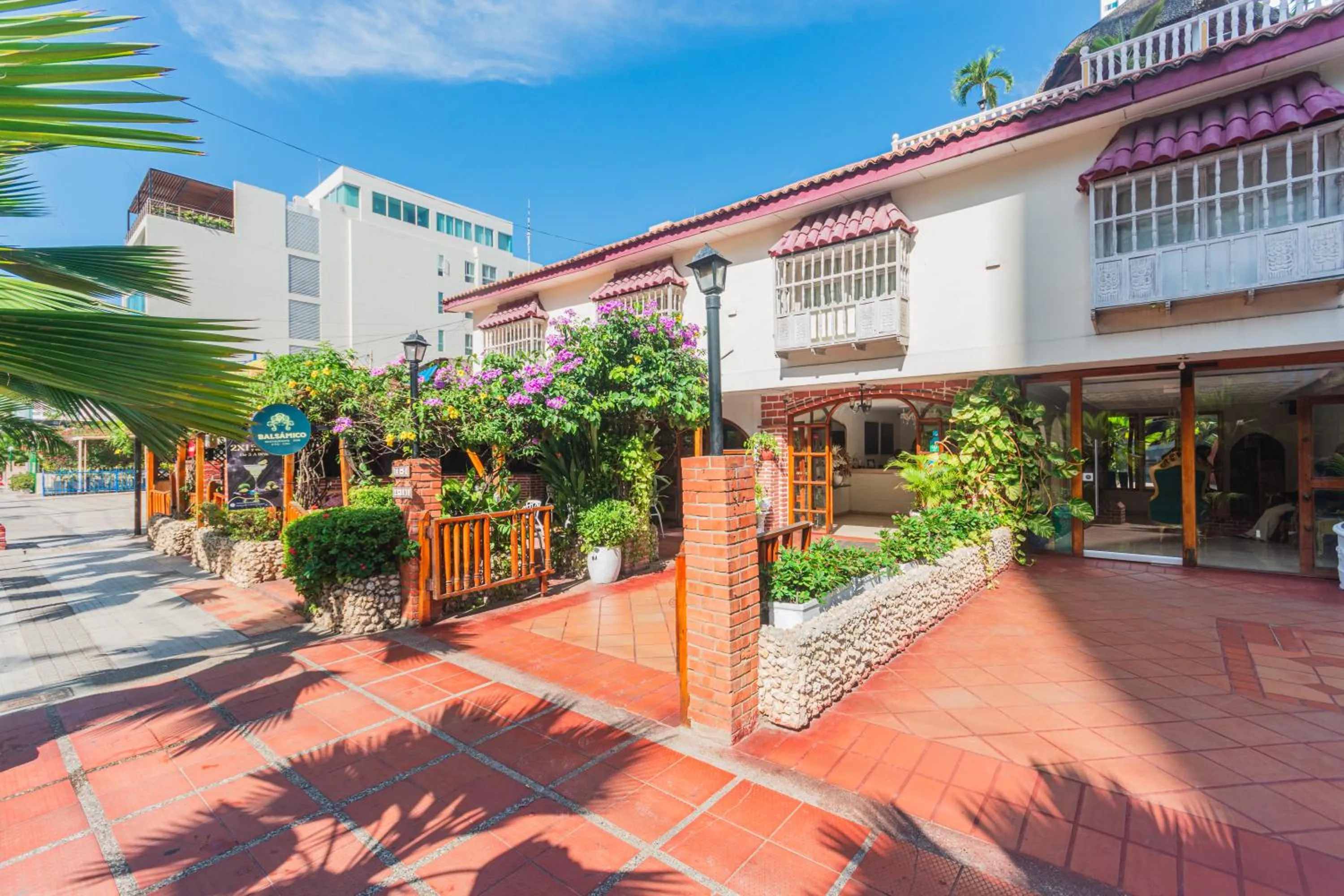 Facade/entrance in Hotel Baluarte Cartagena Boutique