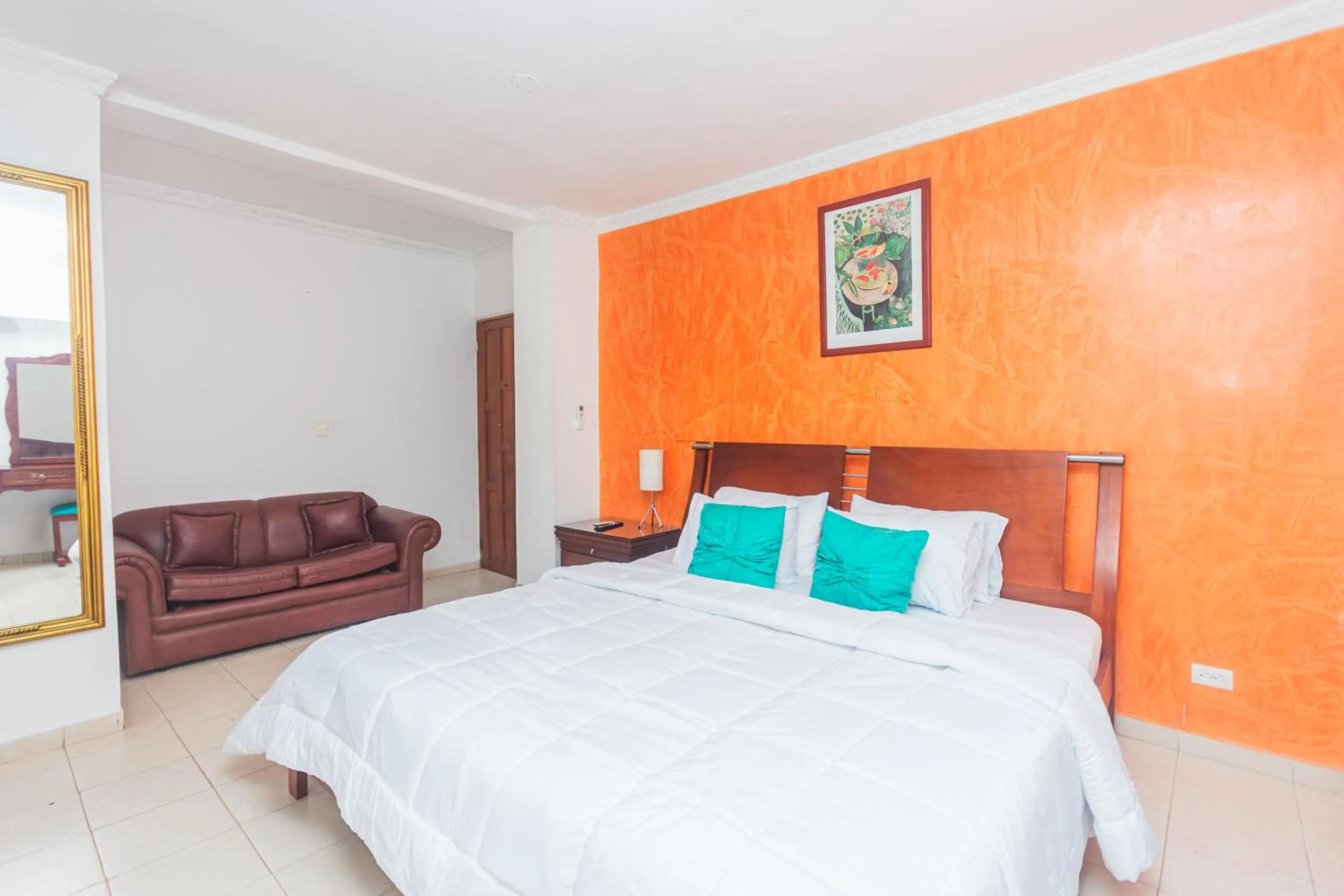 Bed in Hotel Baluarte Cartagena Boutique