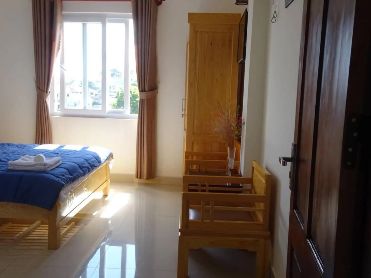 Living room, Bed in Cam Ly Homestay