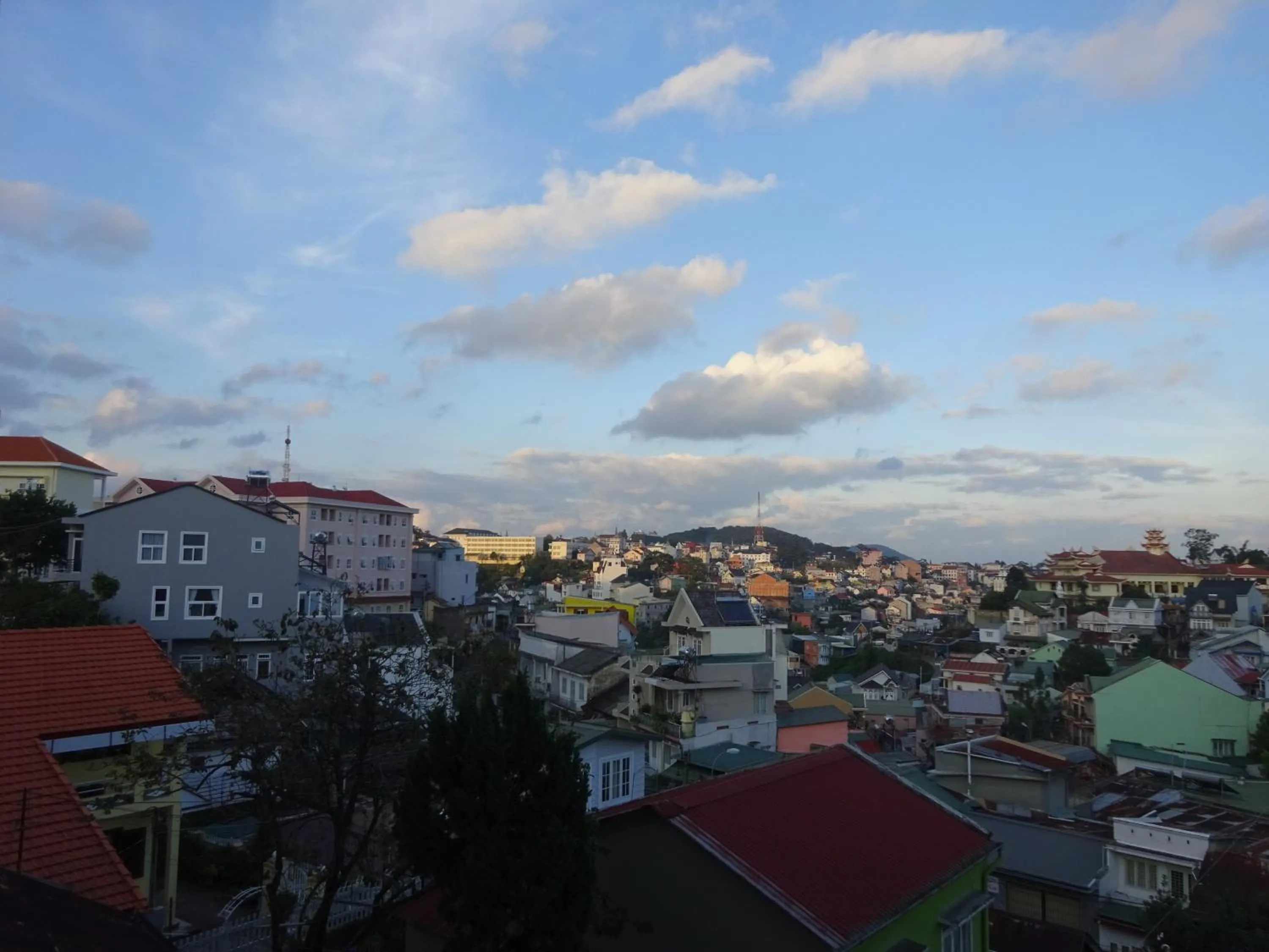 Street view in Cam Ly Homestay