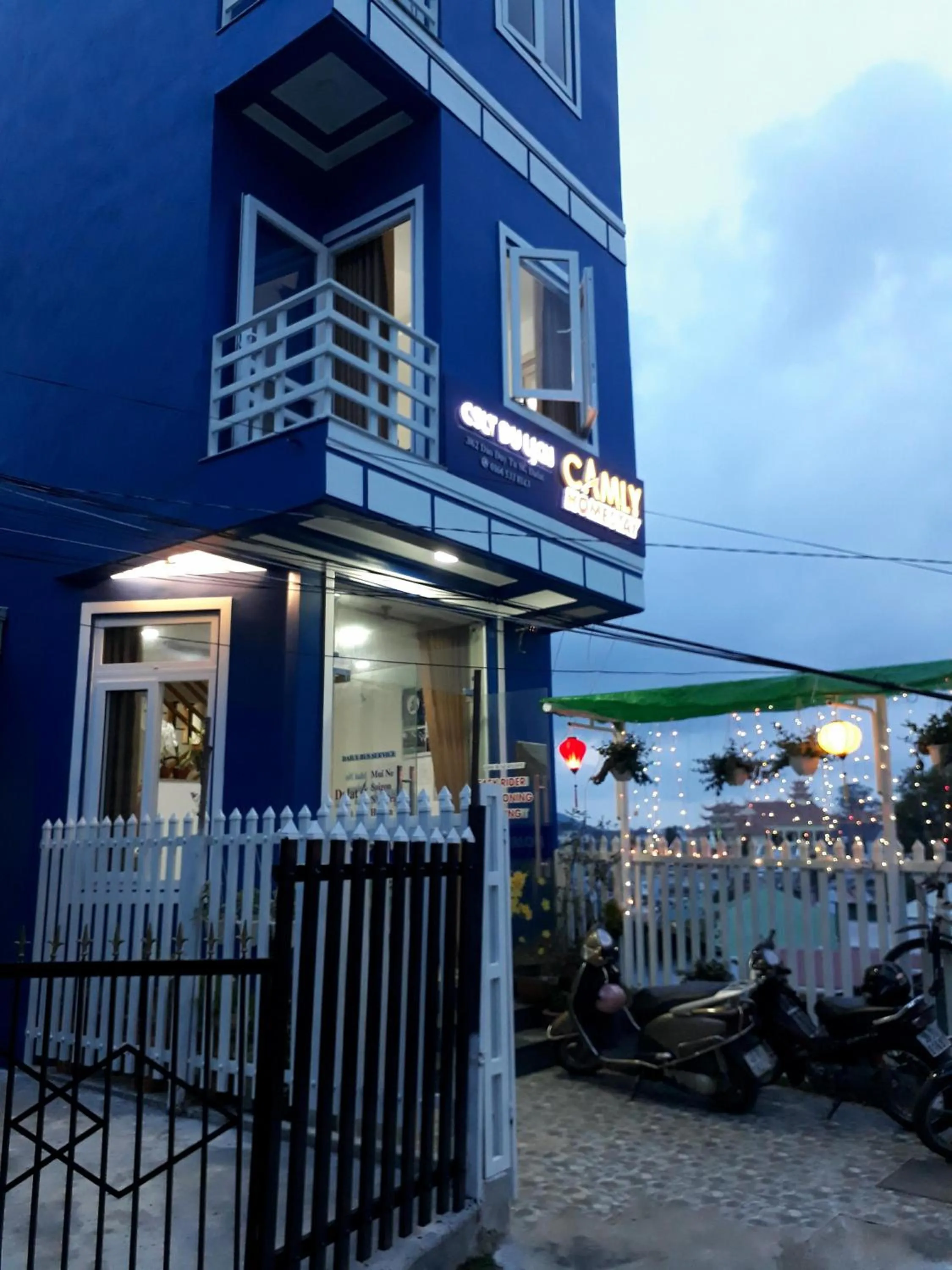 Facade/entrance in Cam Ly Homestay