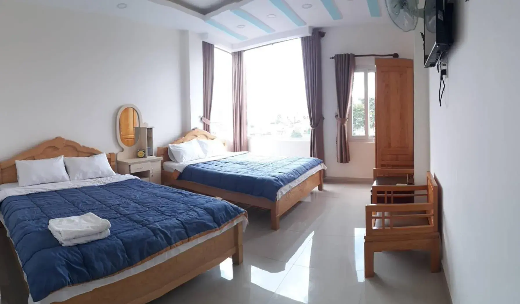 Standard Quadruple Room in Cam Ly Homestay Standard Quadruple Room in Cam Ly Homestay