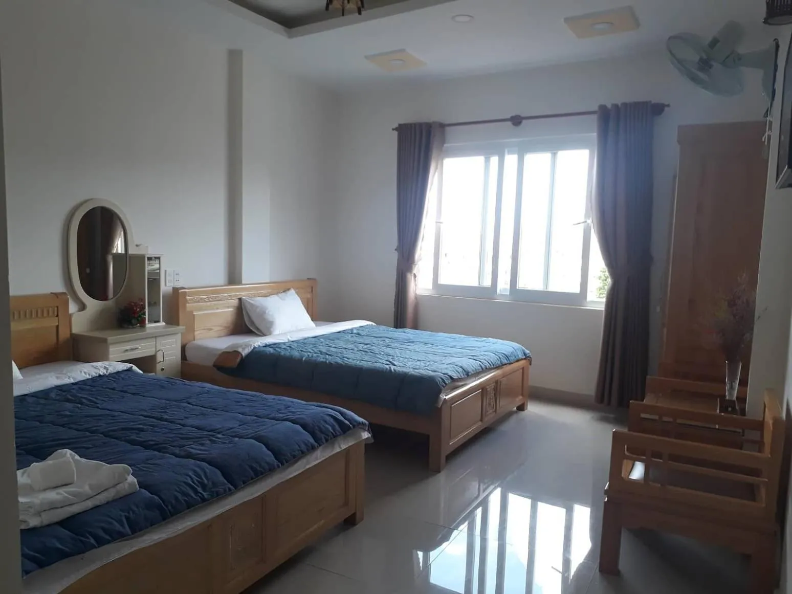 Bed in Cam Ly Homestay