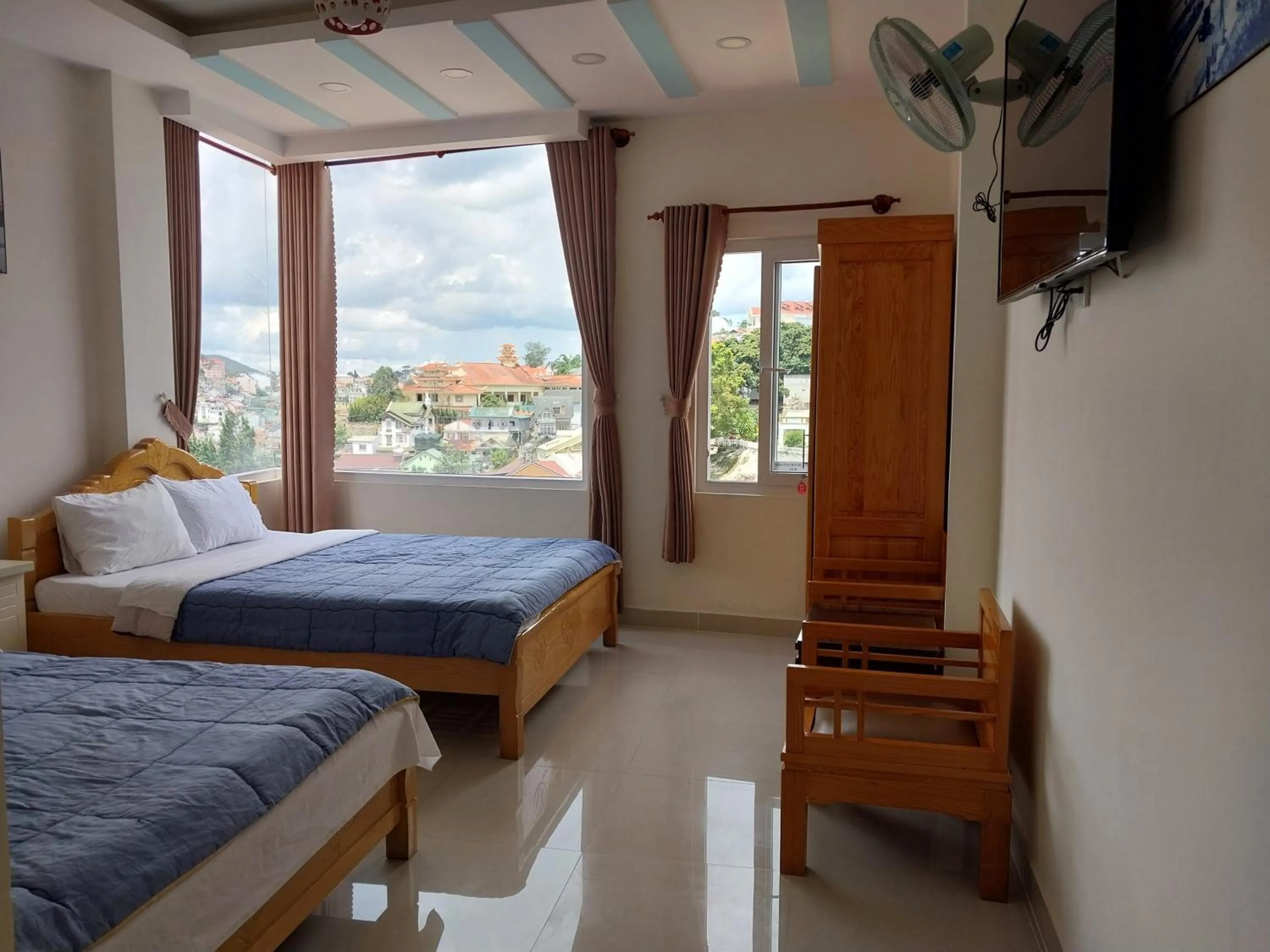 Photo of the whole room, Bed in Cam Ly Homestay