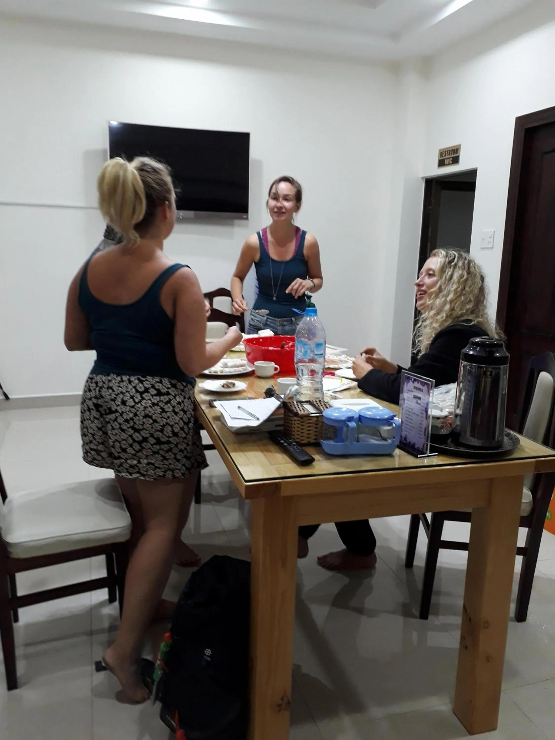 Food and drinks in Cam Ly Homestay