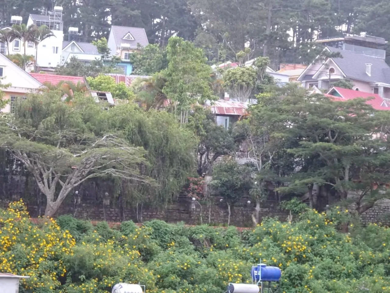 Street view in Cam Ly Homestay