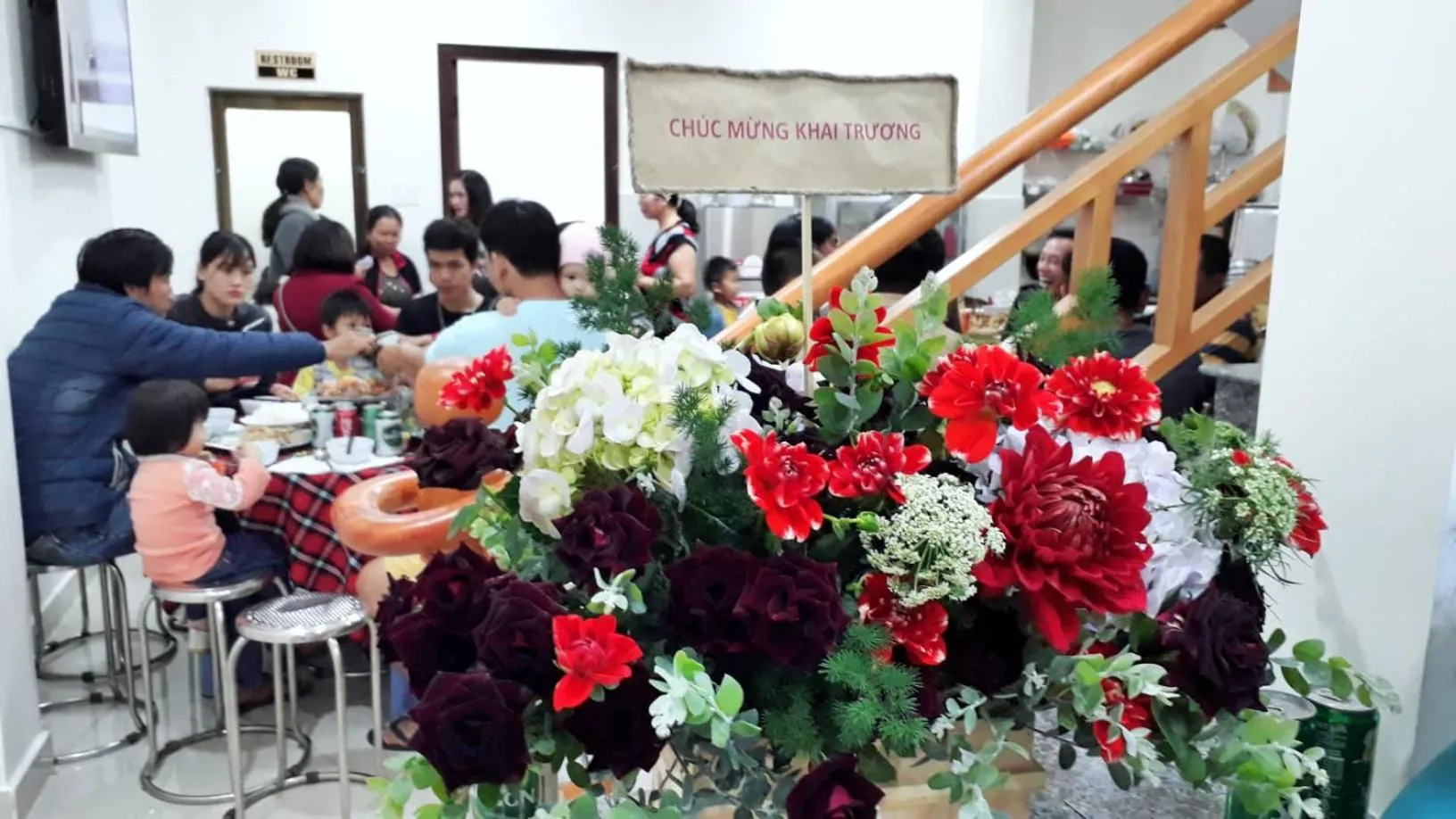 People in Cam Ly Homestay