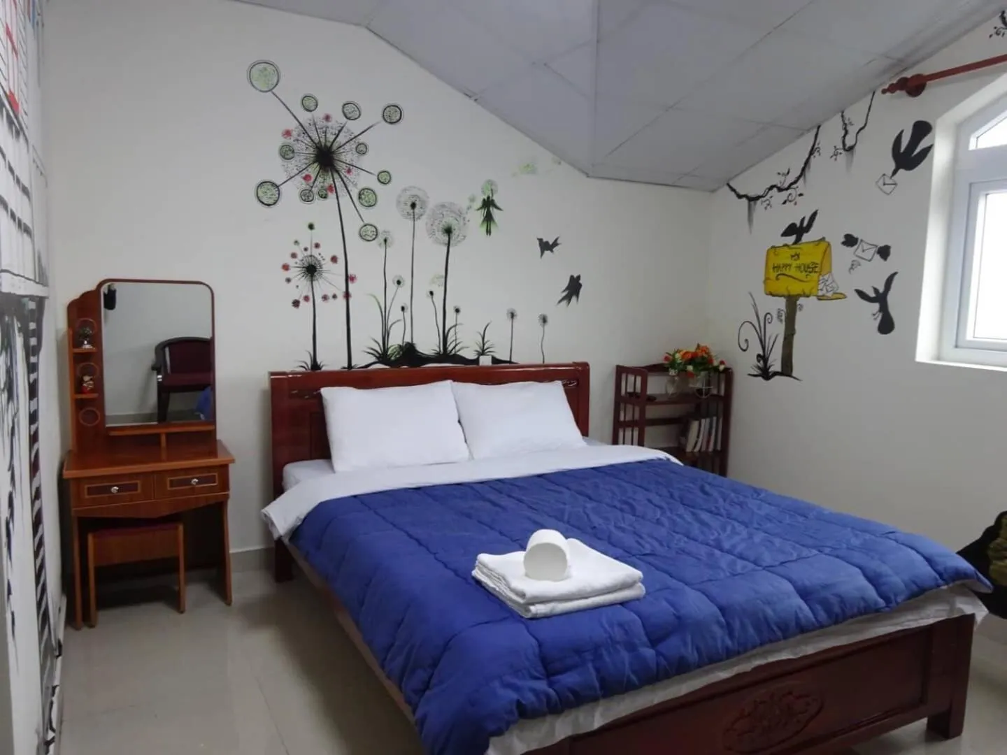 Bed in Cam Ly Homestay