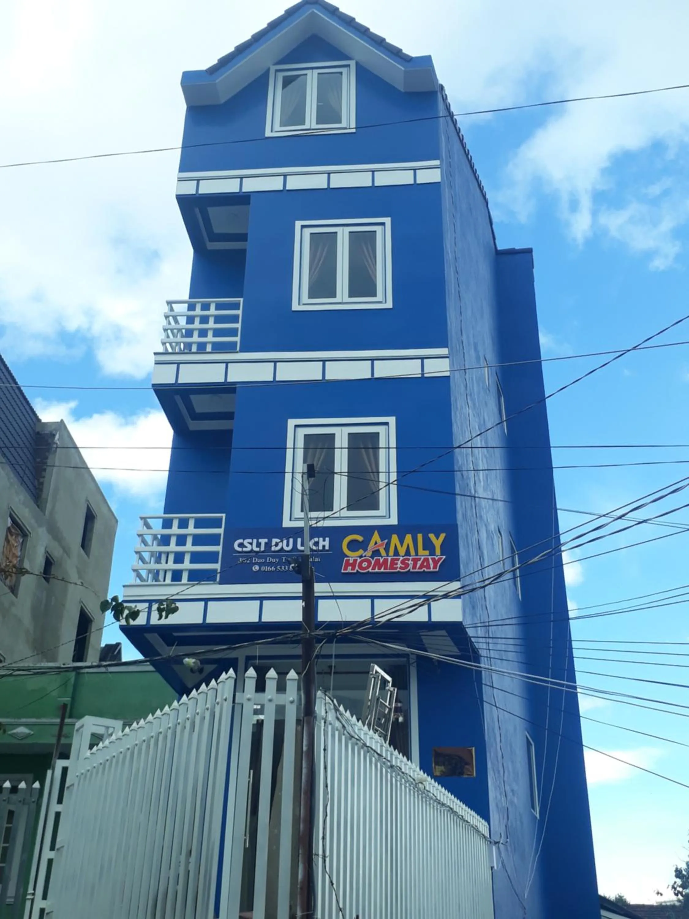 Facade/entrance in Cam Ly Homestay