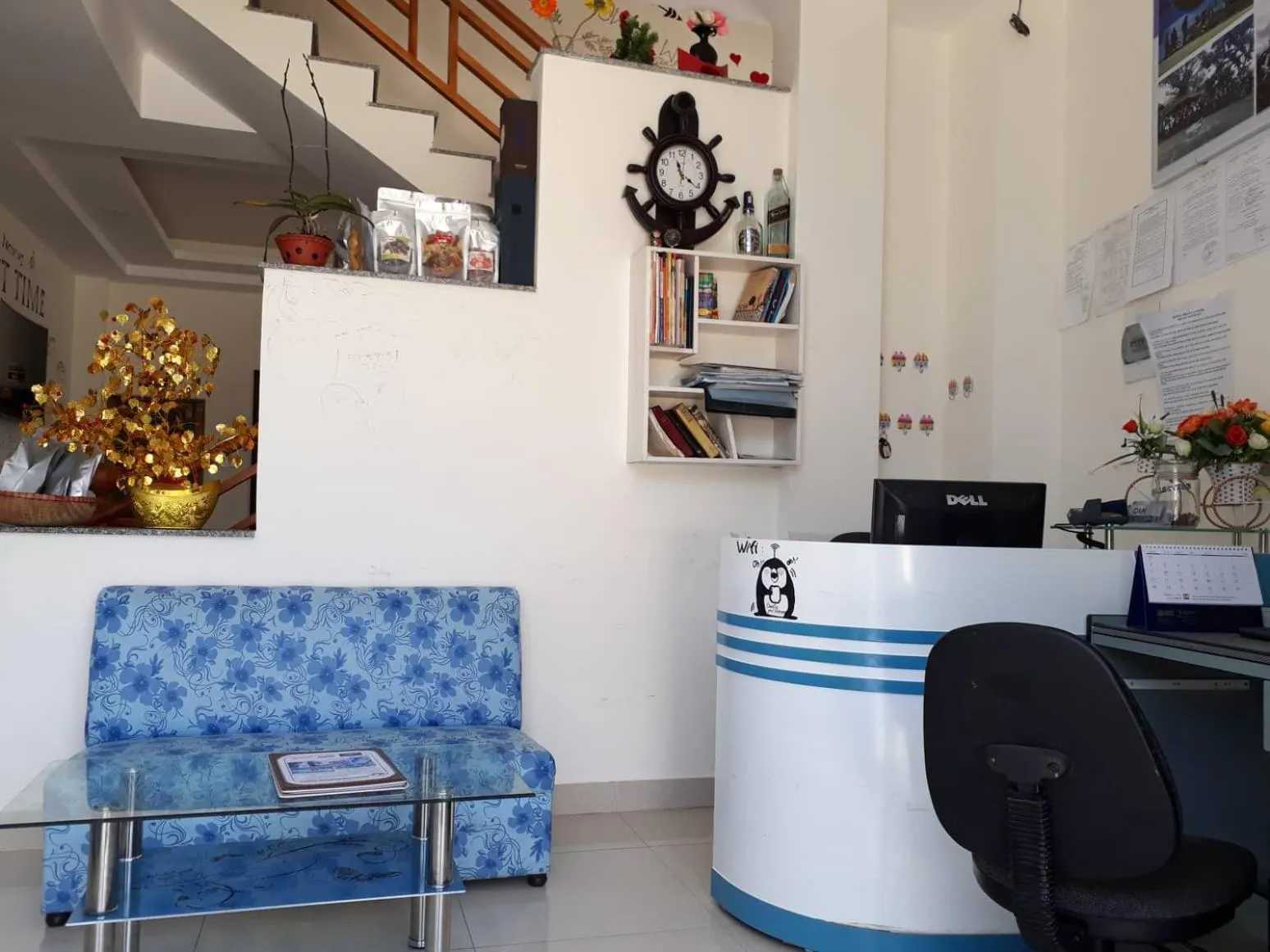 Seating area in Cam Ly Homestay