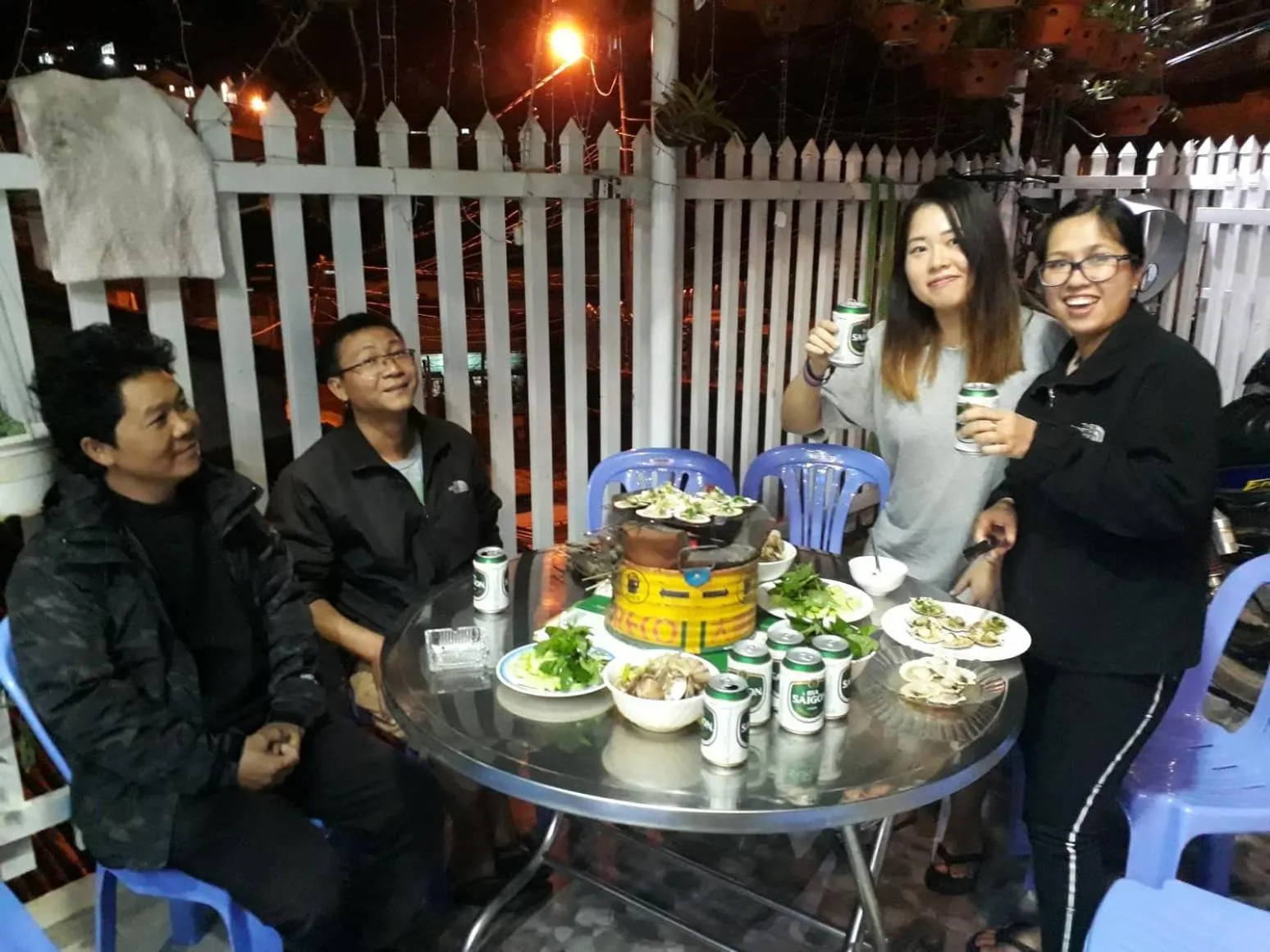 People in Cam Ly Homestay