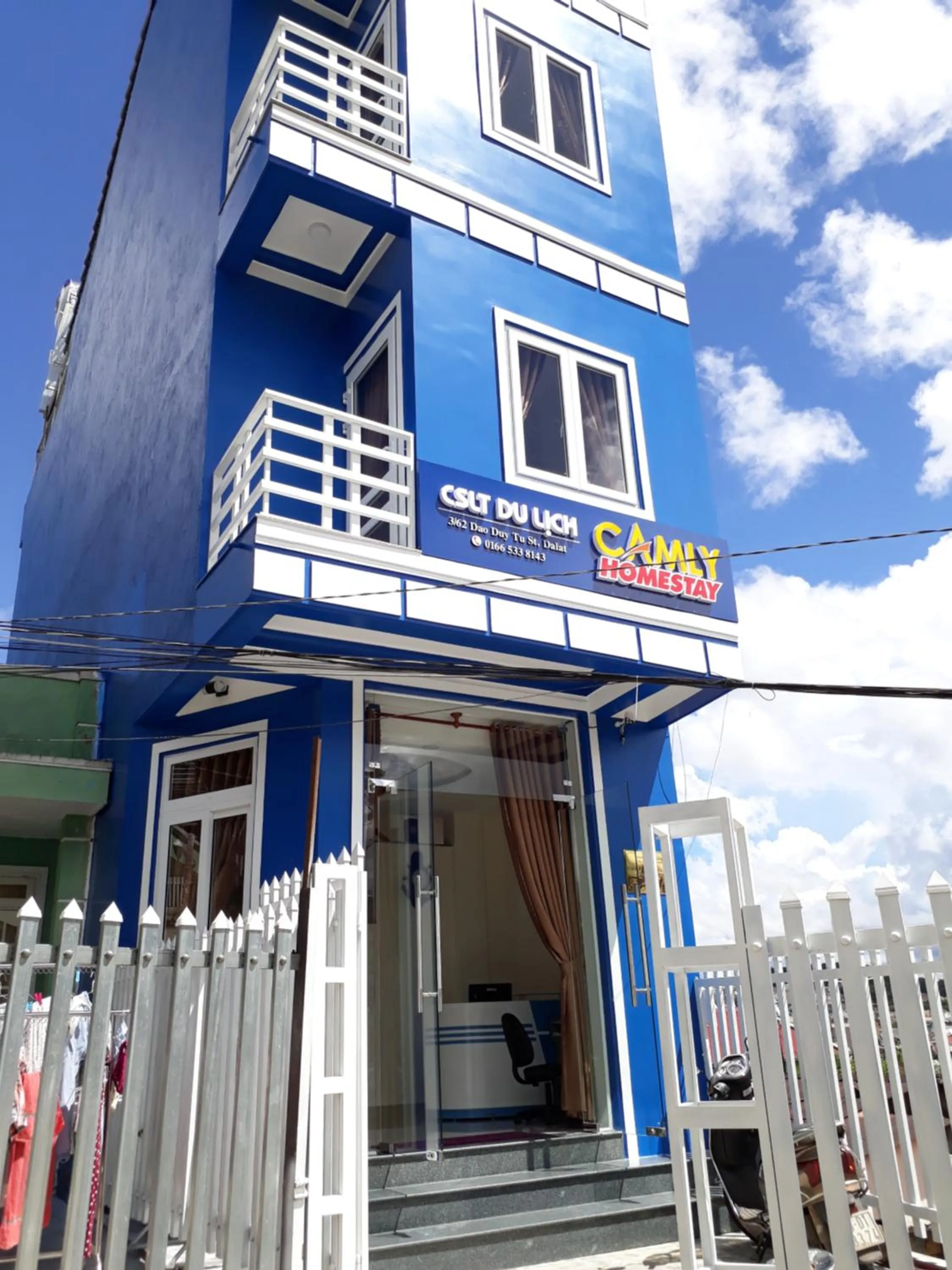 Facade/entrance in Cam Ly Homestay