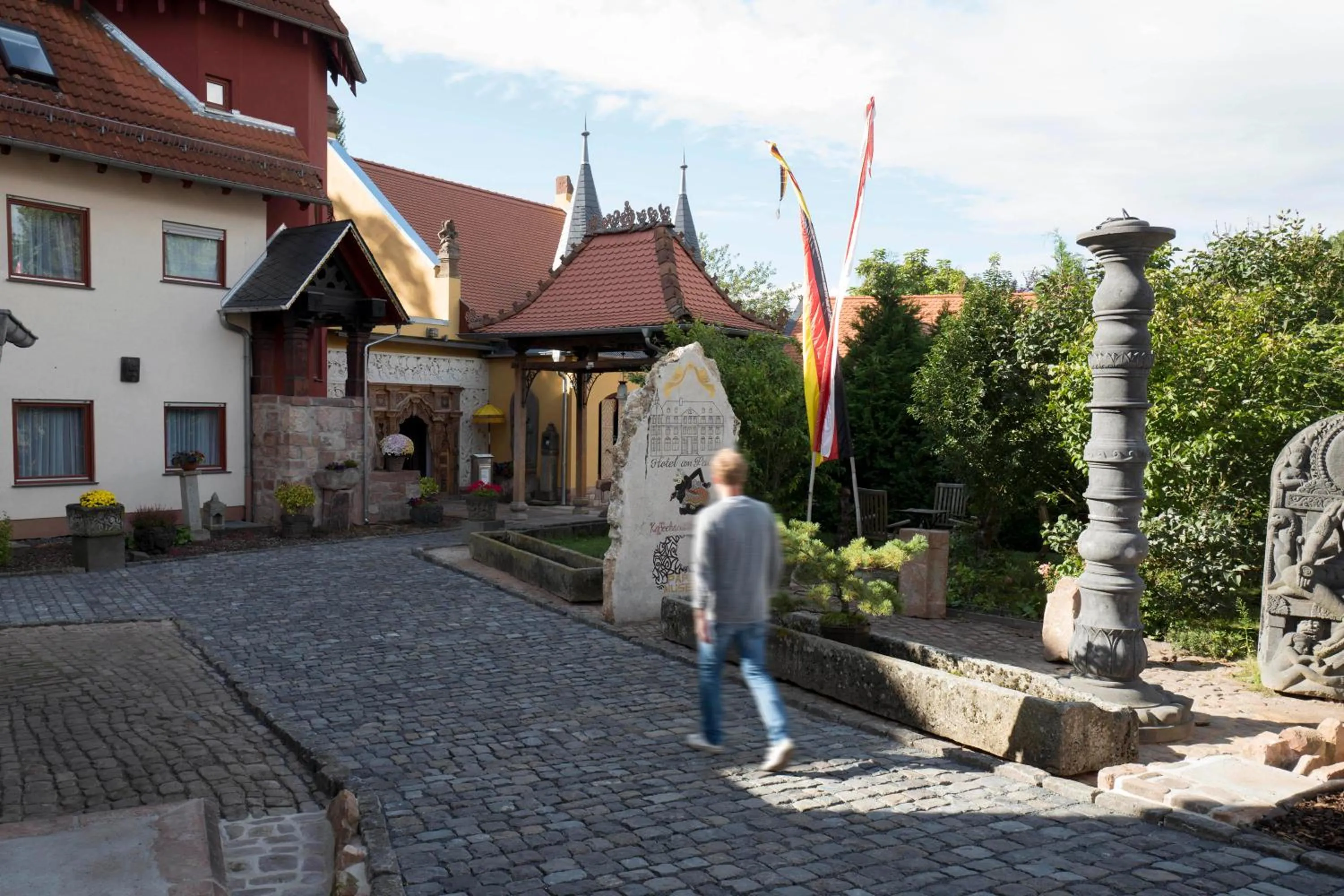 Patio in Hotel am Palais