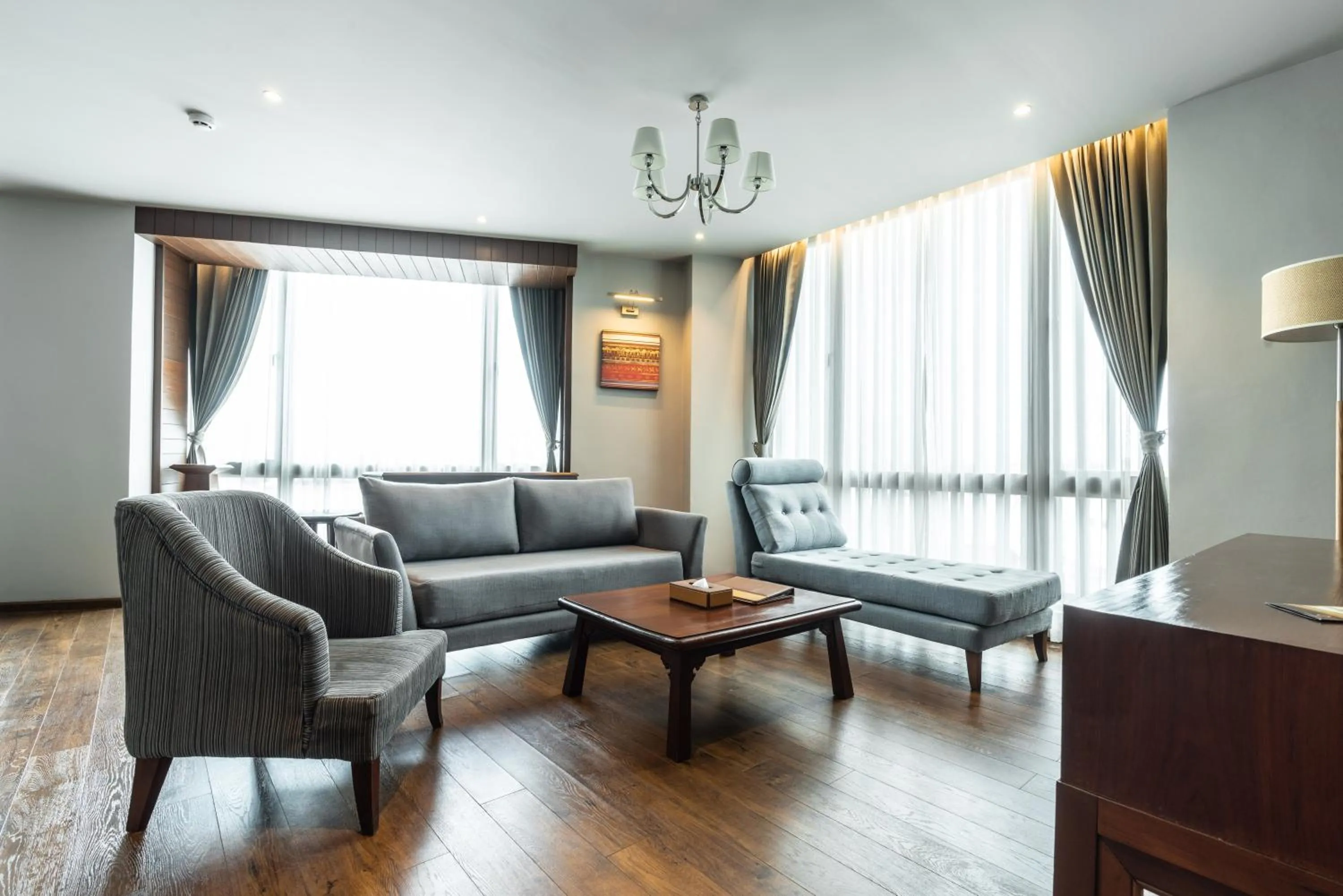 Living room in Grand Hotel Vientiane