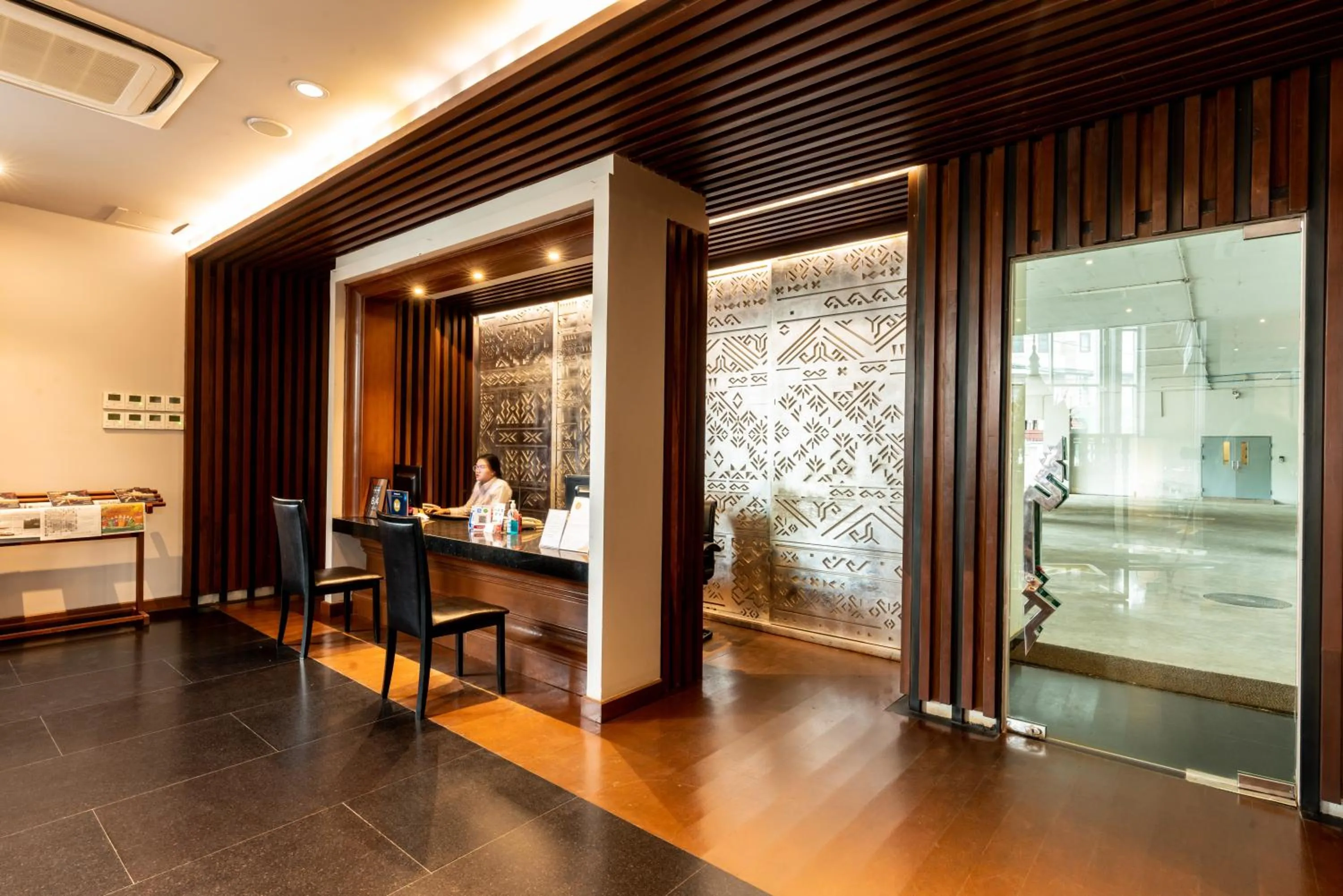 Lobby or reception in Grand Hotel Vientiane