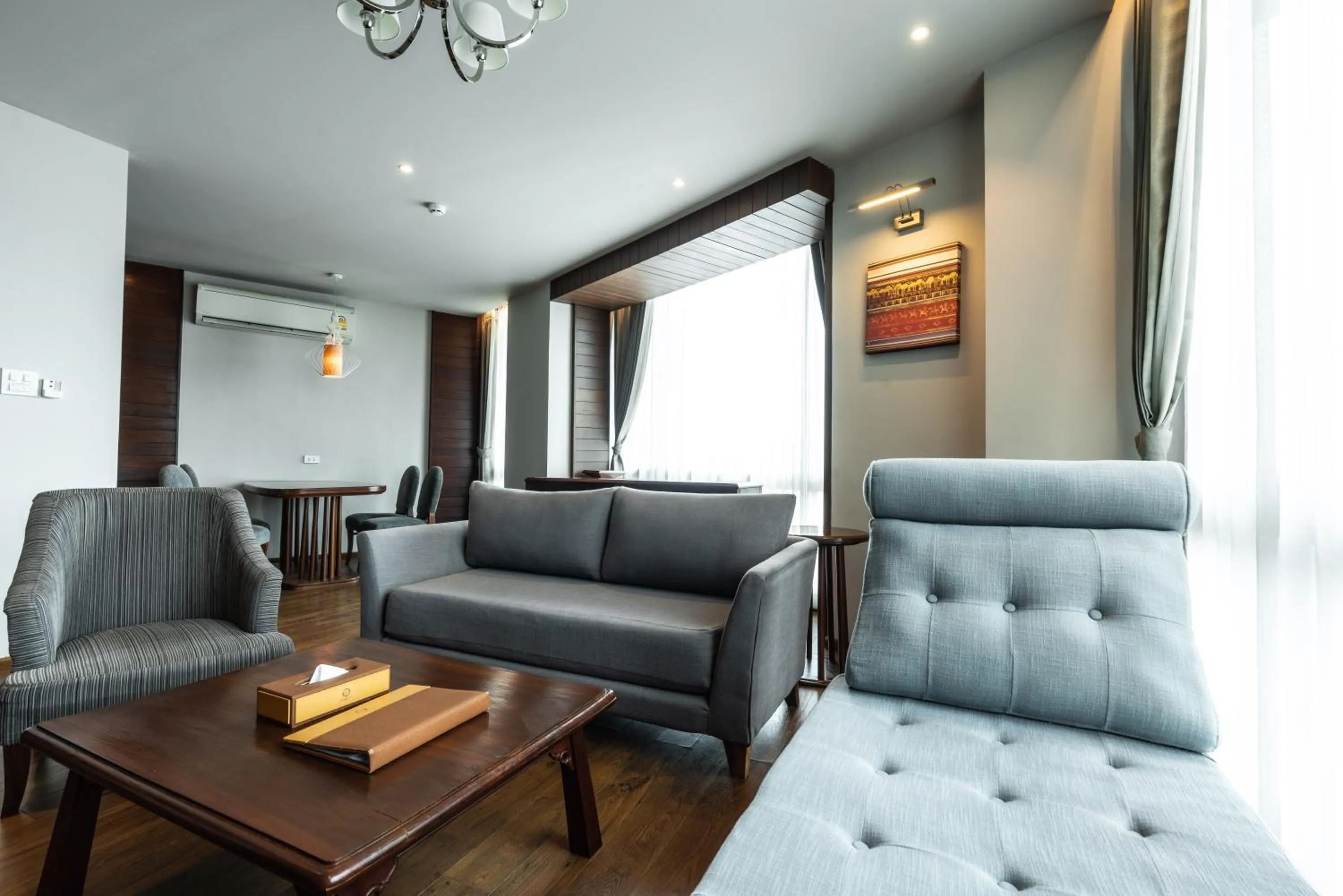 Living room in Grand Hotel Vientiane