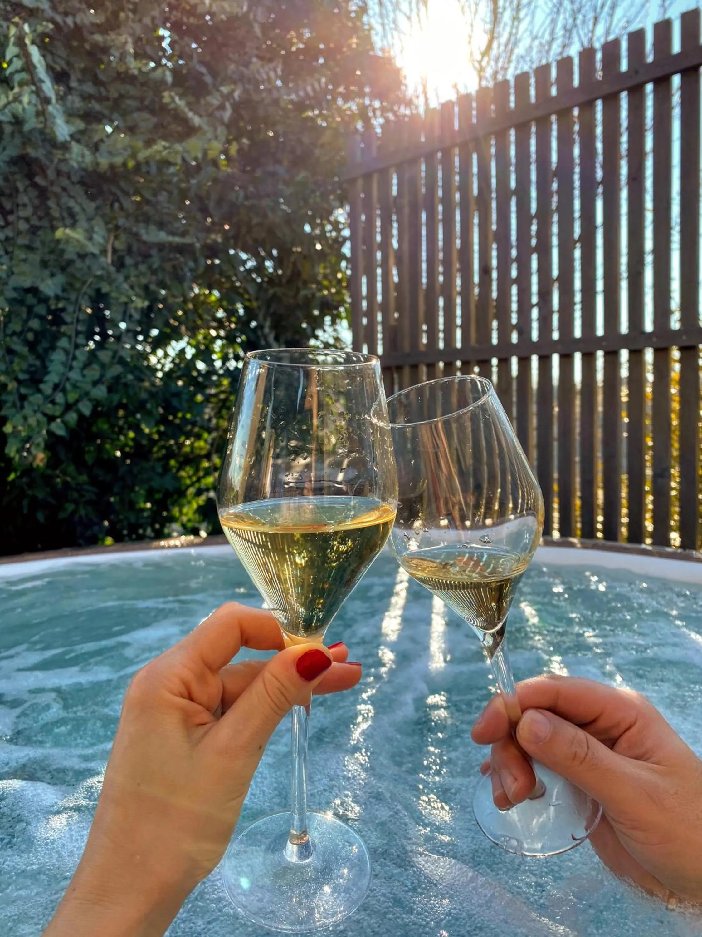 Swimming pool in Winery, Restaurant & Pension Vuglec Breg