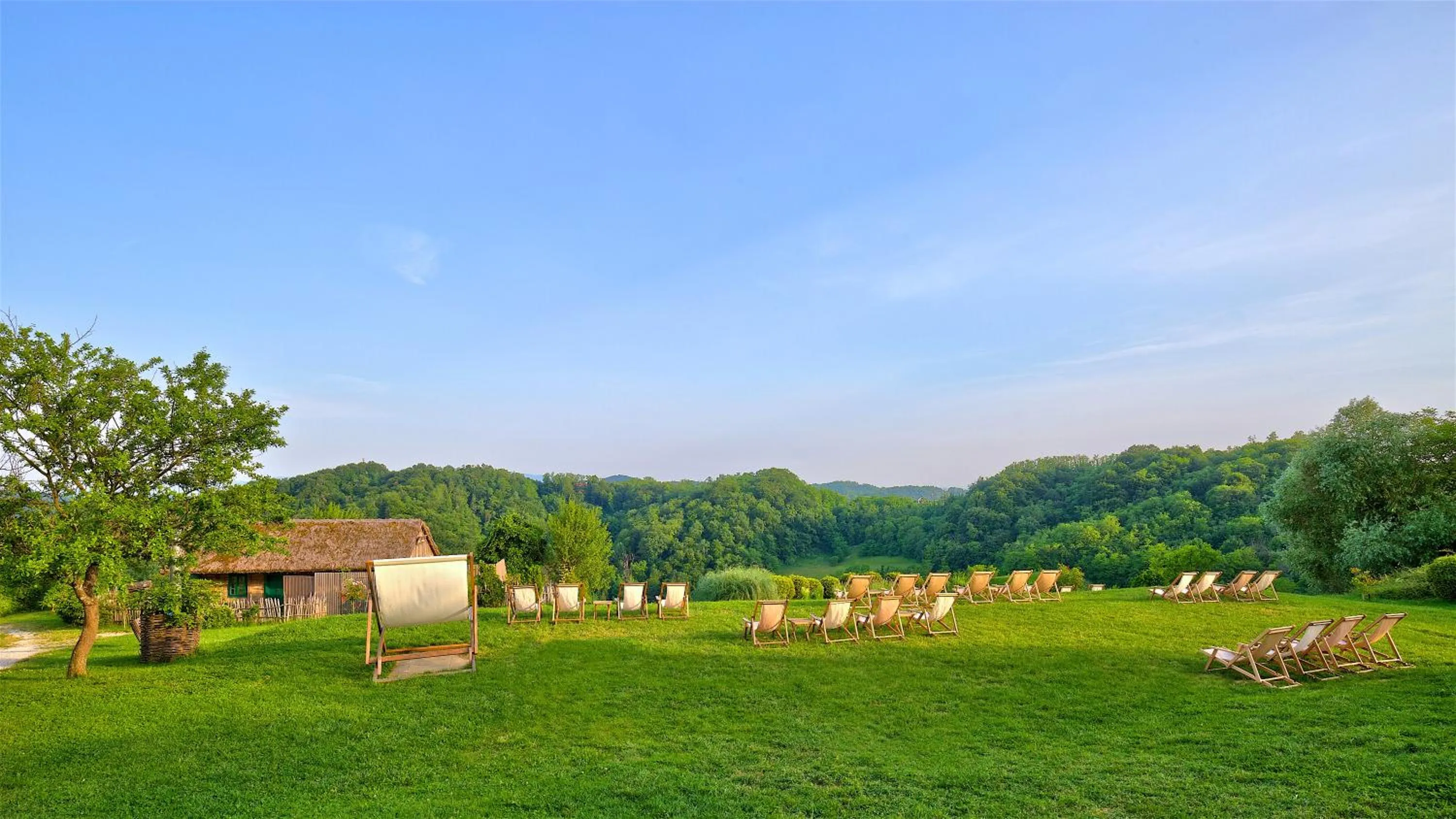 Balcony/Terrace in Winery, Restaurant & Pension Vuglec Breg