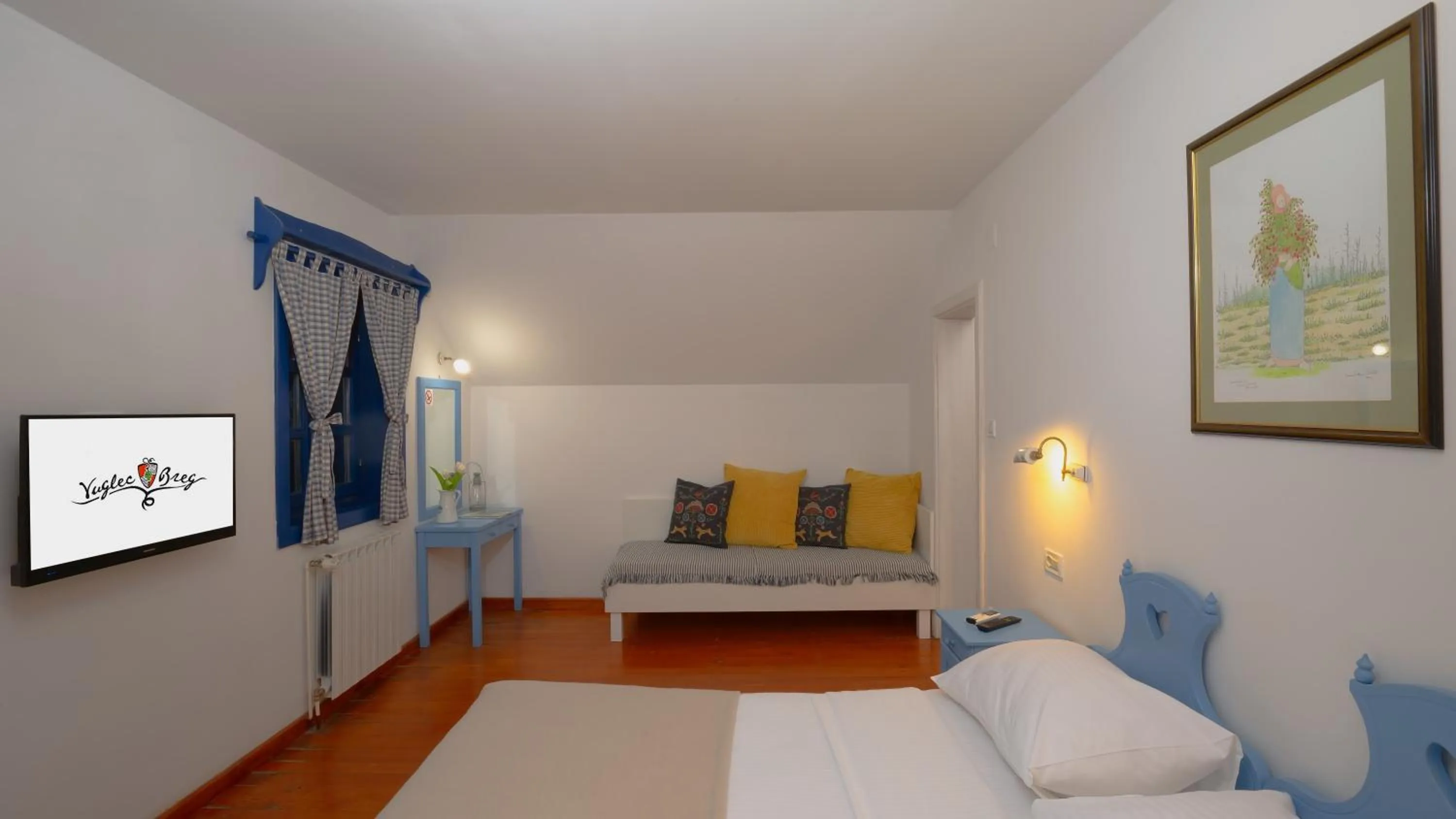 Bed in Winery, Restaurant & Pension Vuglec Breg