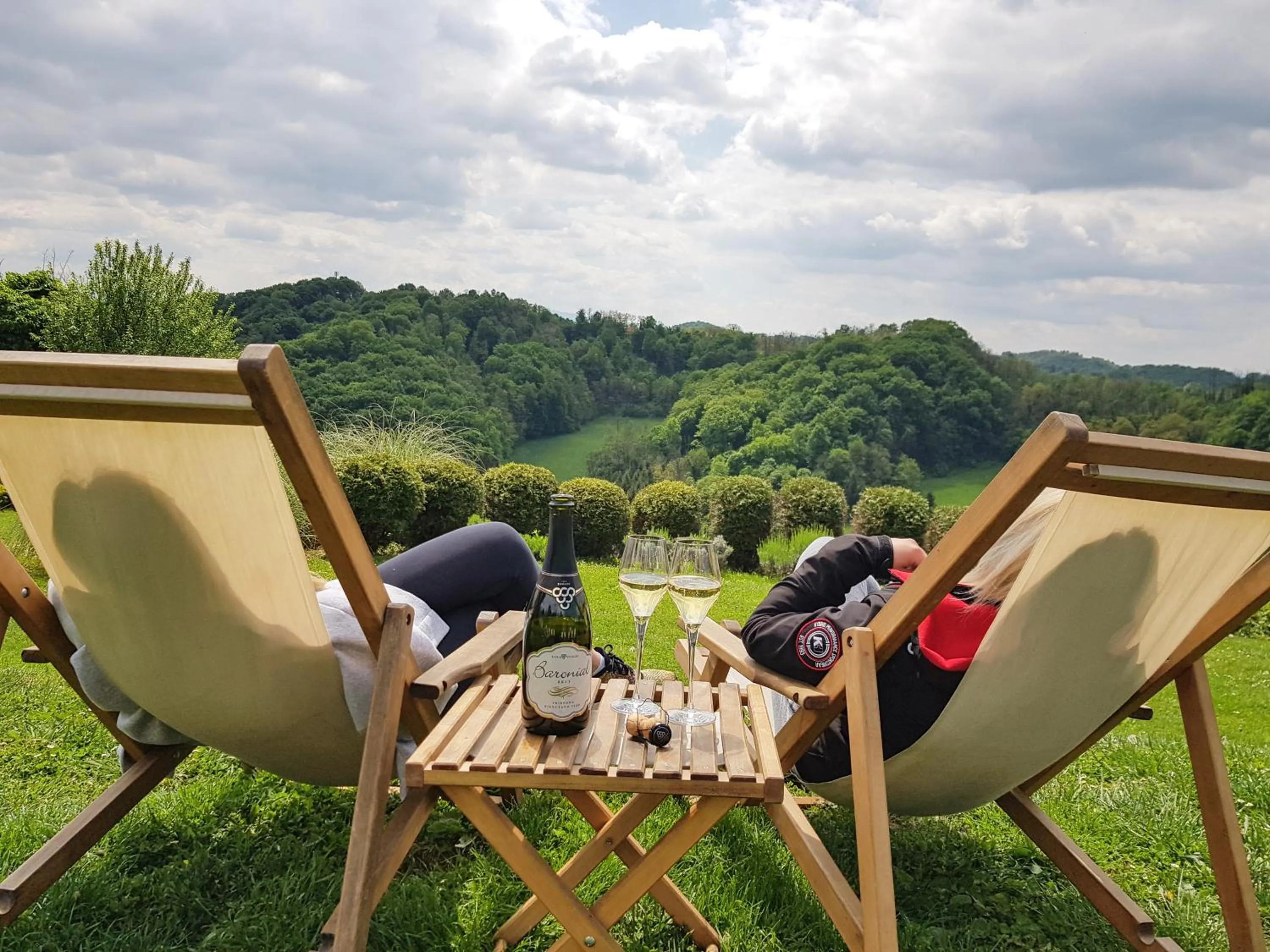 Spring in Winery, Restaurant & Pension Vuglec Breg