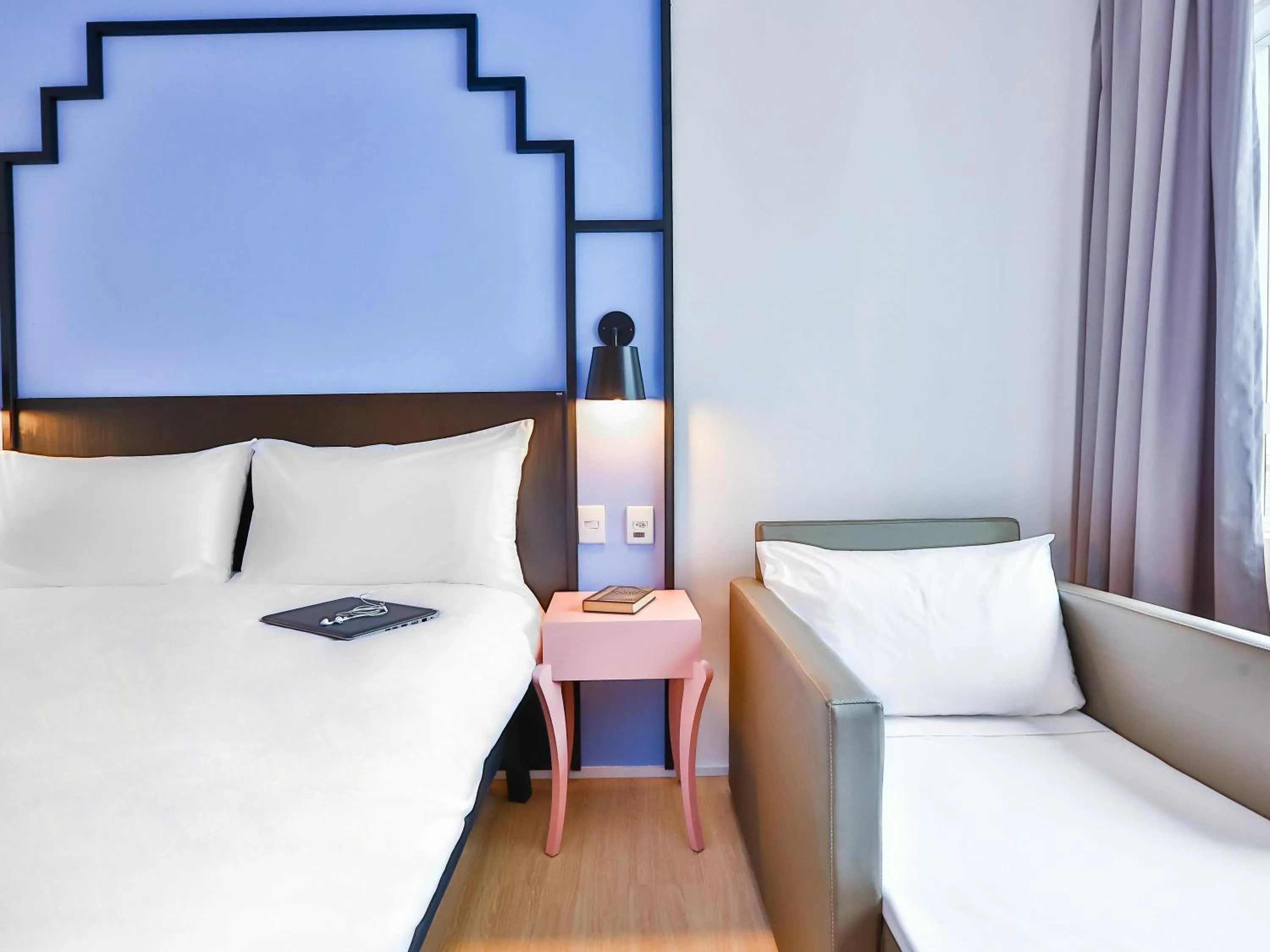 Bedroom, Bed in ibis Styles Goiania Marista