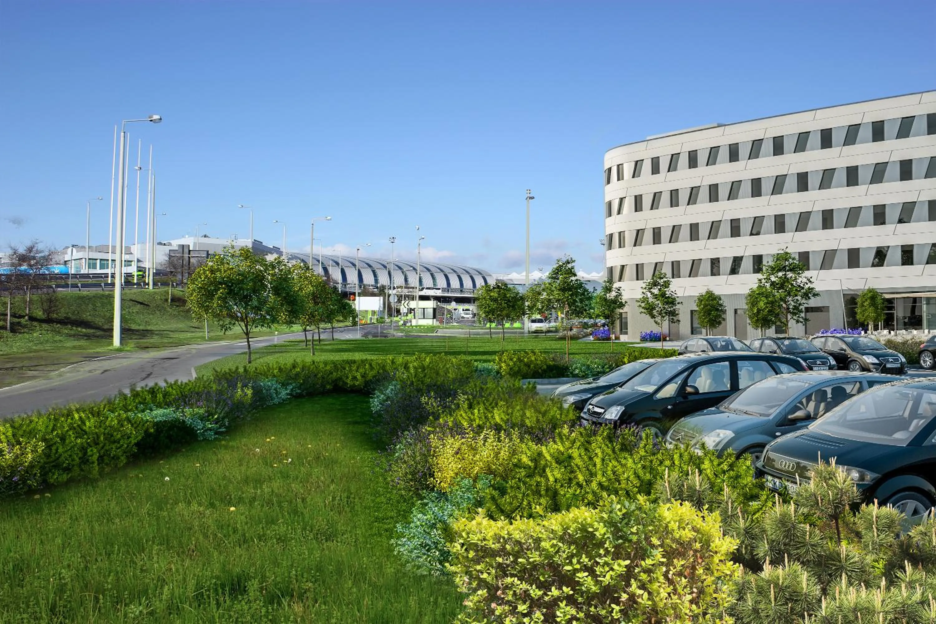 Property building in ibis Styles Budapest Airport