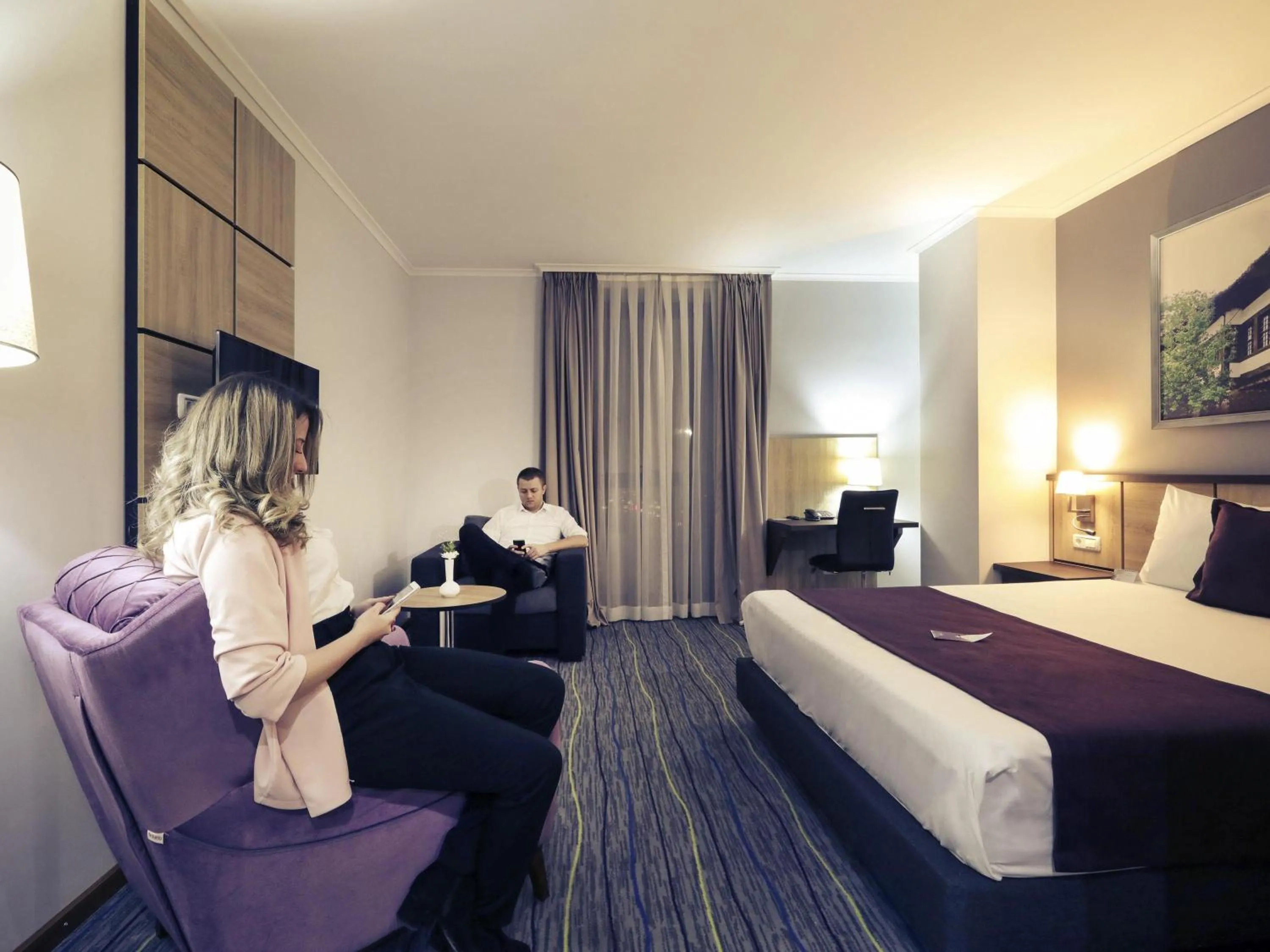 Bedroom, Bed in Mercure Tetovo